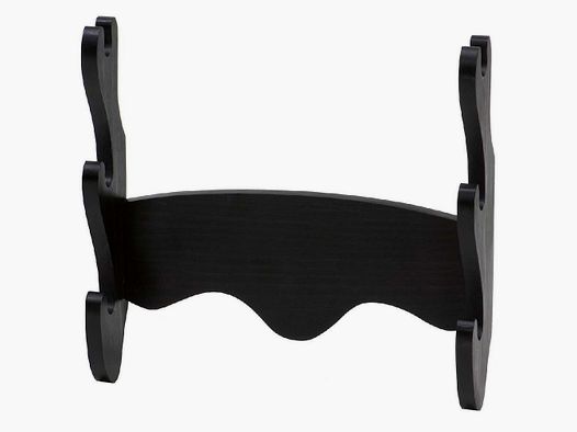 Wall mount for three swords made of wood