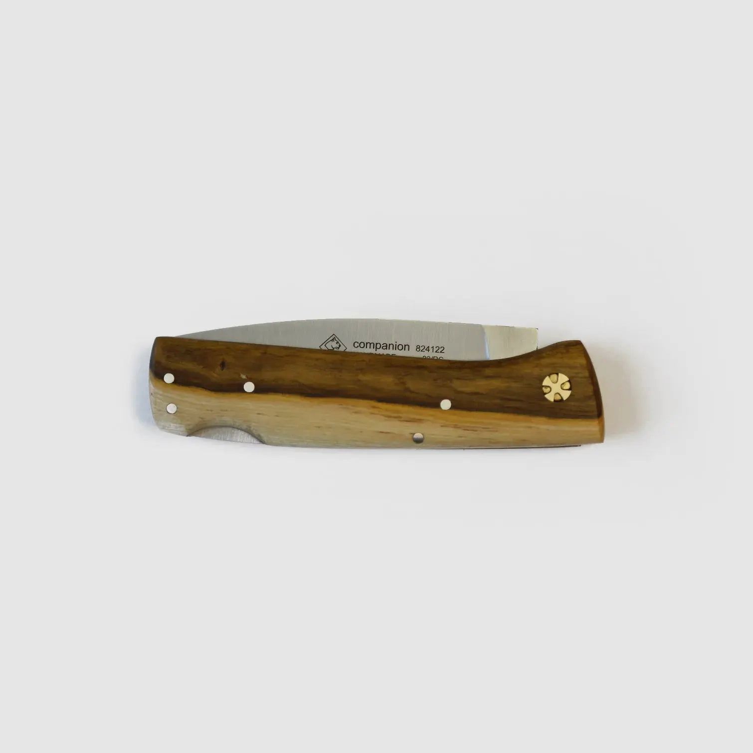 PUMA IP companion with suede pouch, pistachio wood