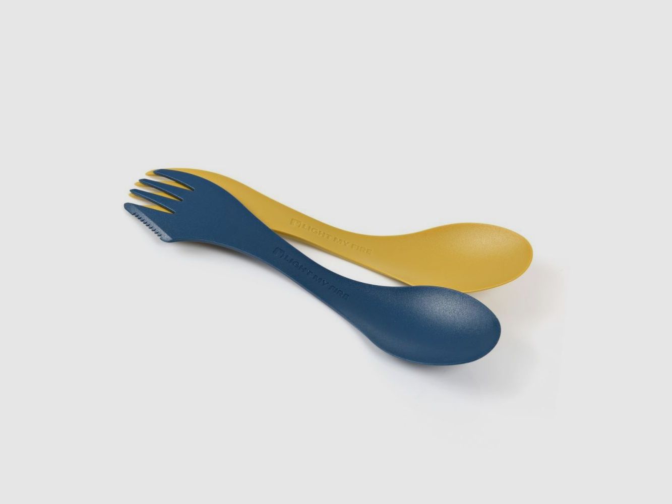Light my fire Spork lefty BIO mustyyellow/hazyblue