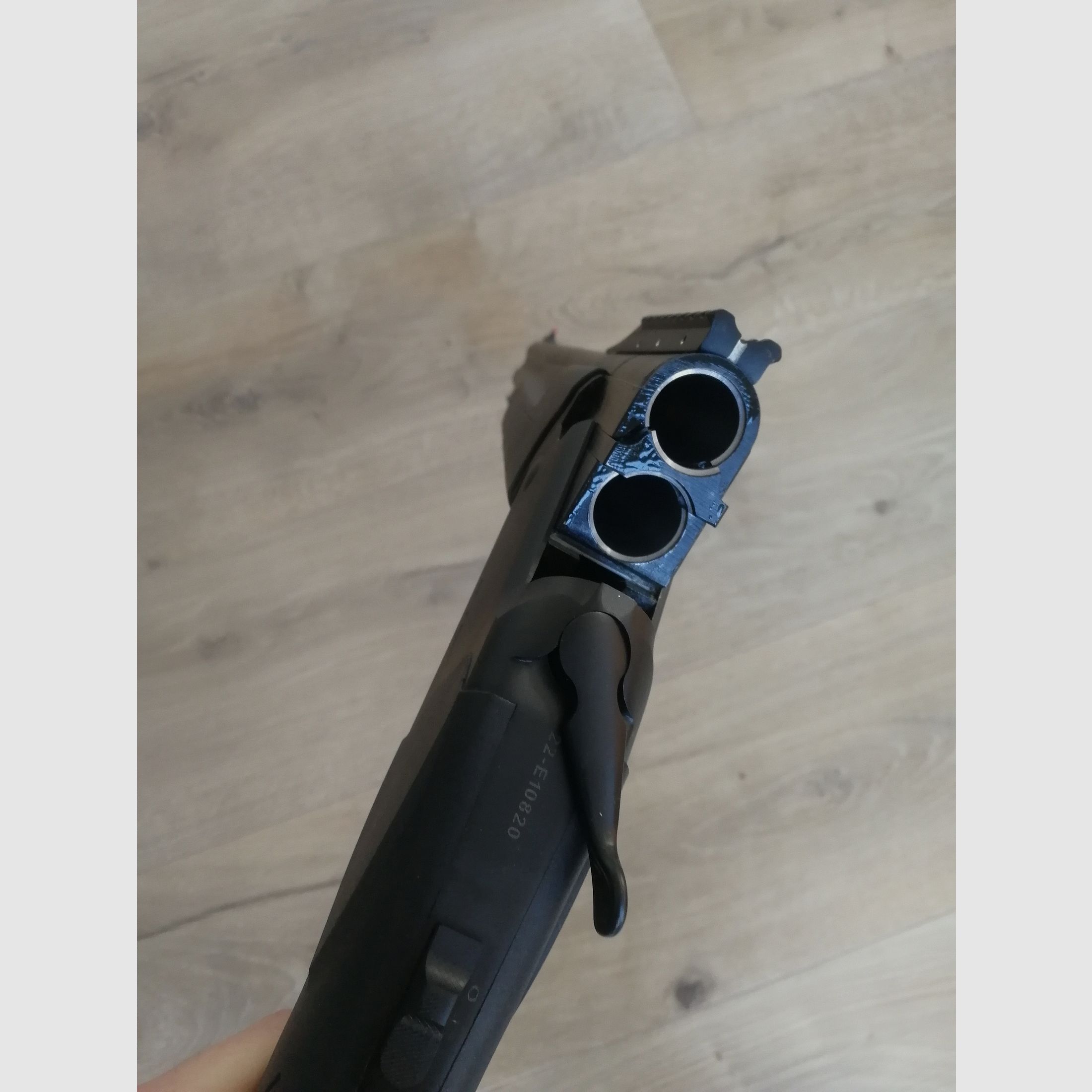 Bockdoppelflinte Bockflinte Kaliber 12/76 KHAN ARMS A-TAC Schrotflinte 51cm Tactical Picatinny Jagd Sport Defense *NEUwertig*