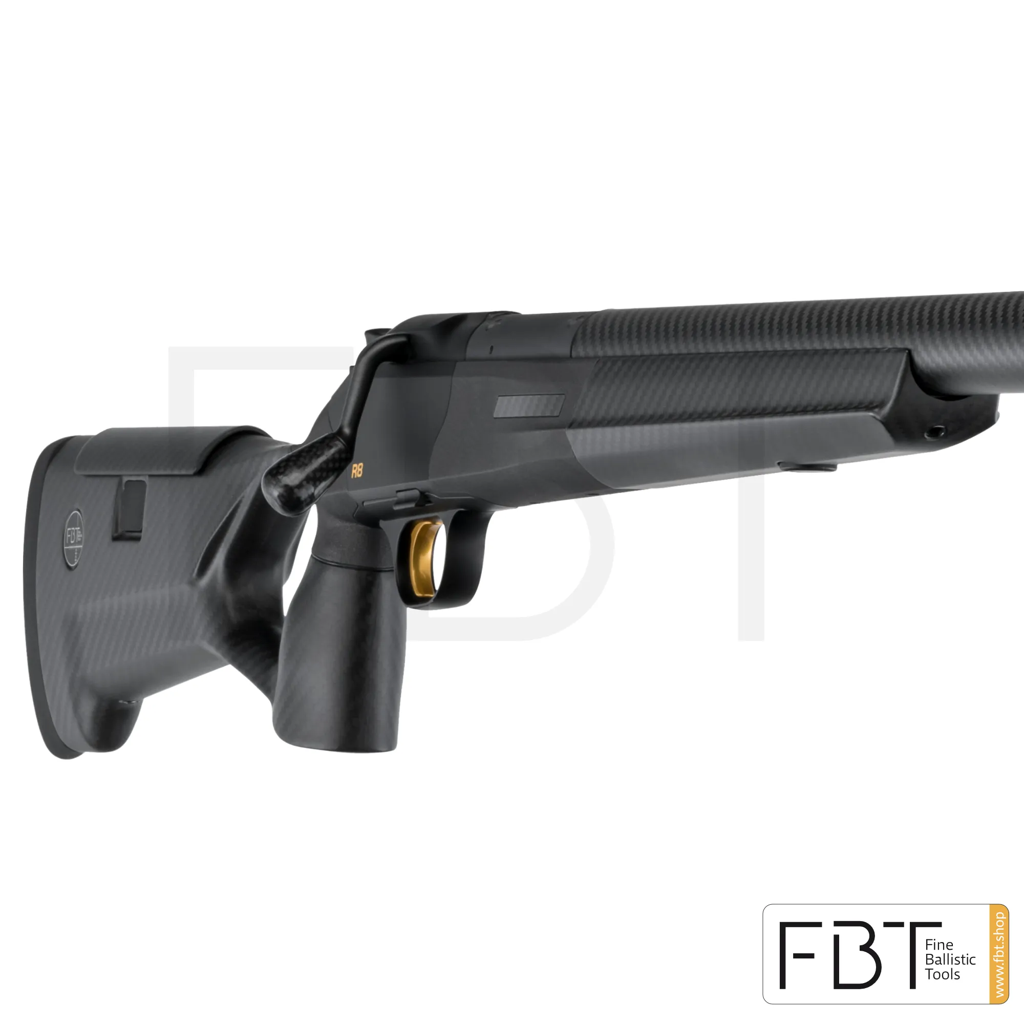 UNIC Carbon Schaft | voor Vuurwapens Model Blaser R8 Ultimate | twee-delig, afbeelding 4 van 5