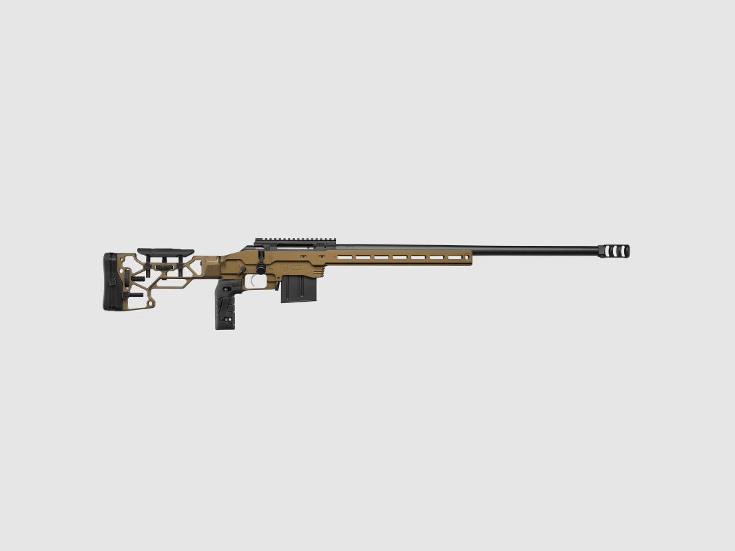 CZ 600 PLUS MDT 308 WIN M18X1 10RD DEEP BRONZE, image 1 of 3