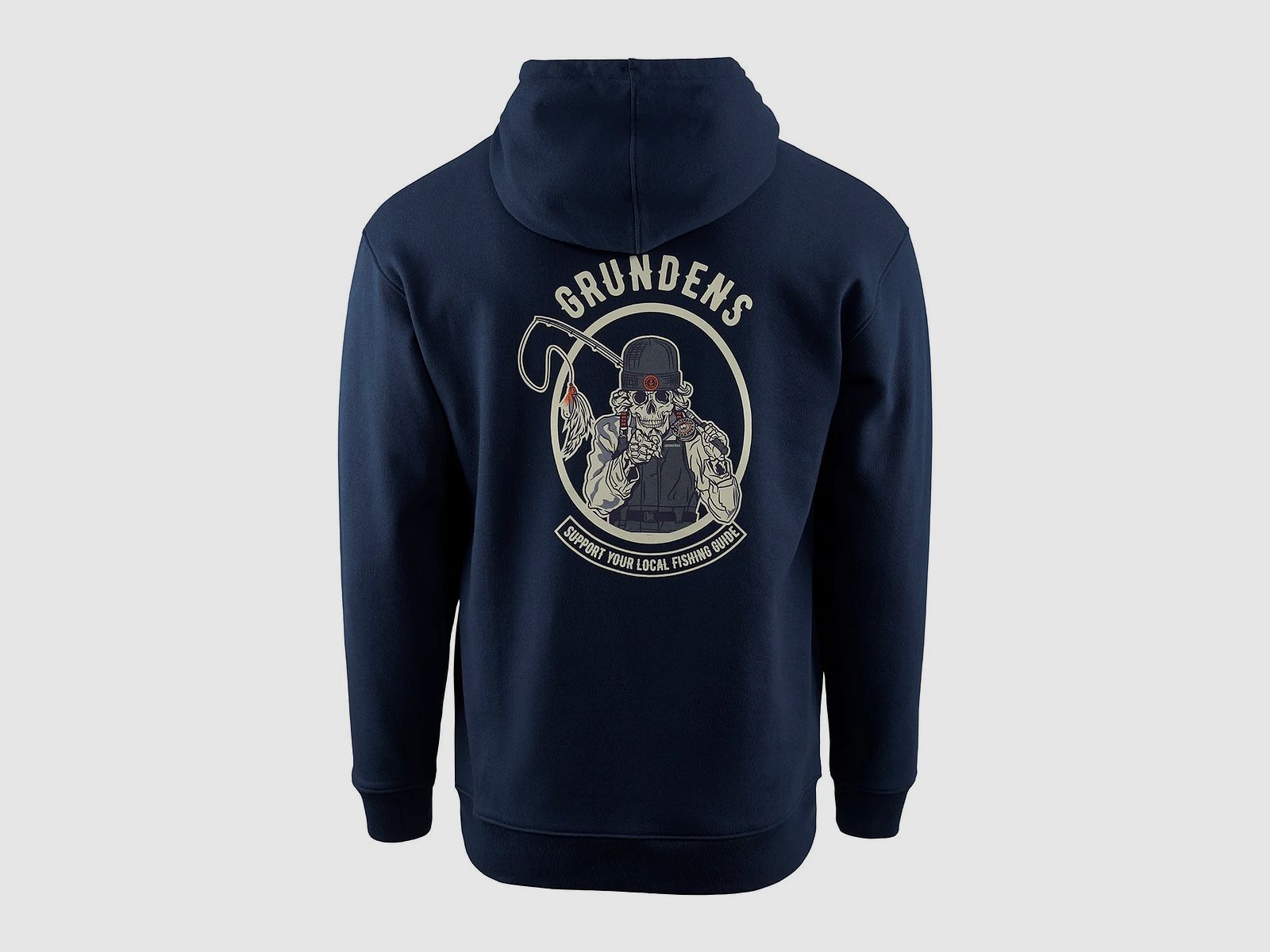 Grundéns Support Guides Displacement DWR Hoodie Dark Navy XXL