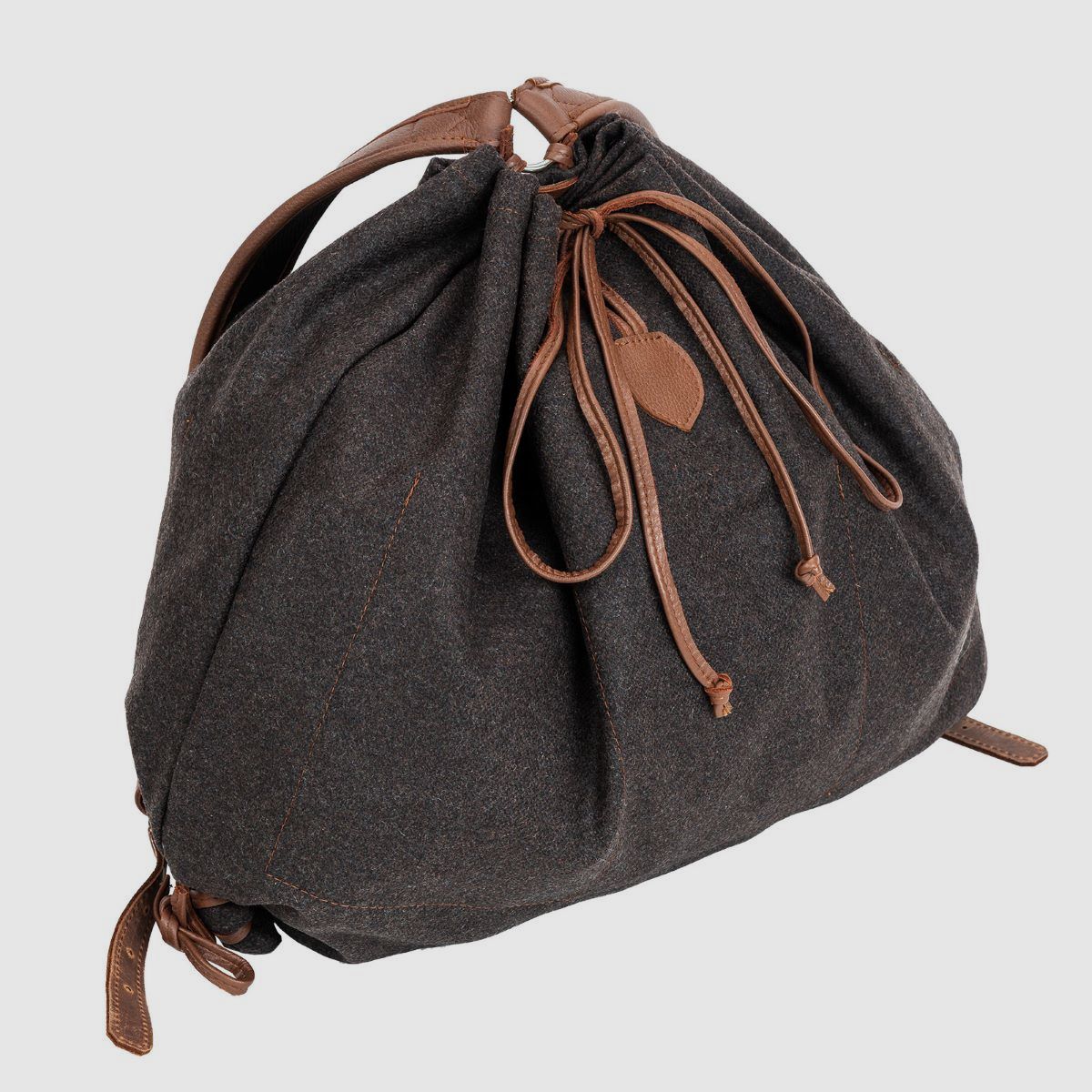 AKAH Gebirgsrucksack Loden/Elch-Leder