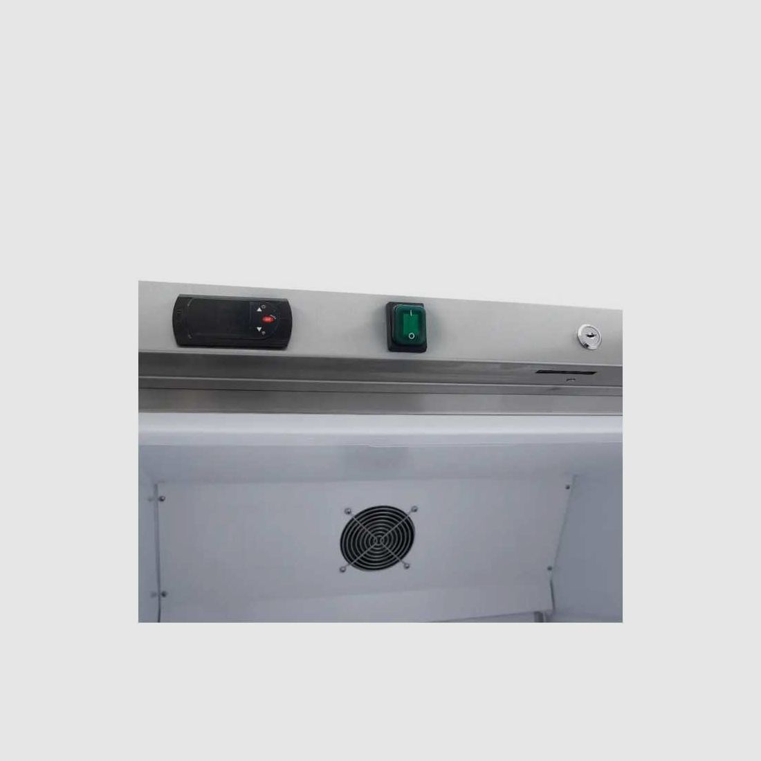 Kühlschrank MAXIMA 600L - 4 verstellbare Regale - Edelstahl, Bild 5 von 5