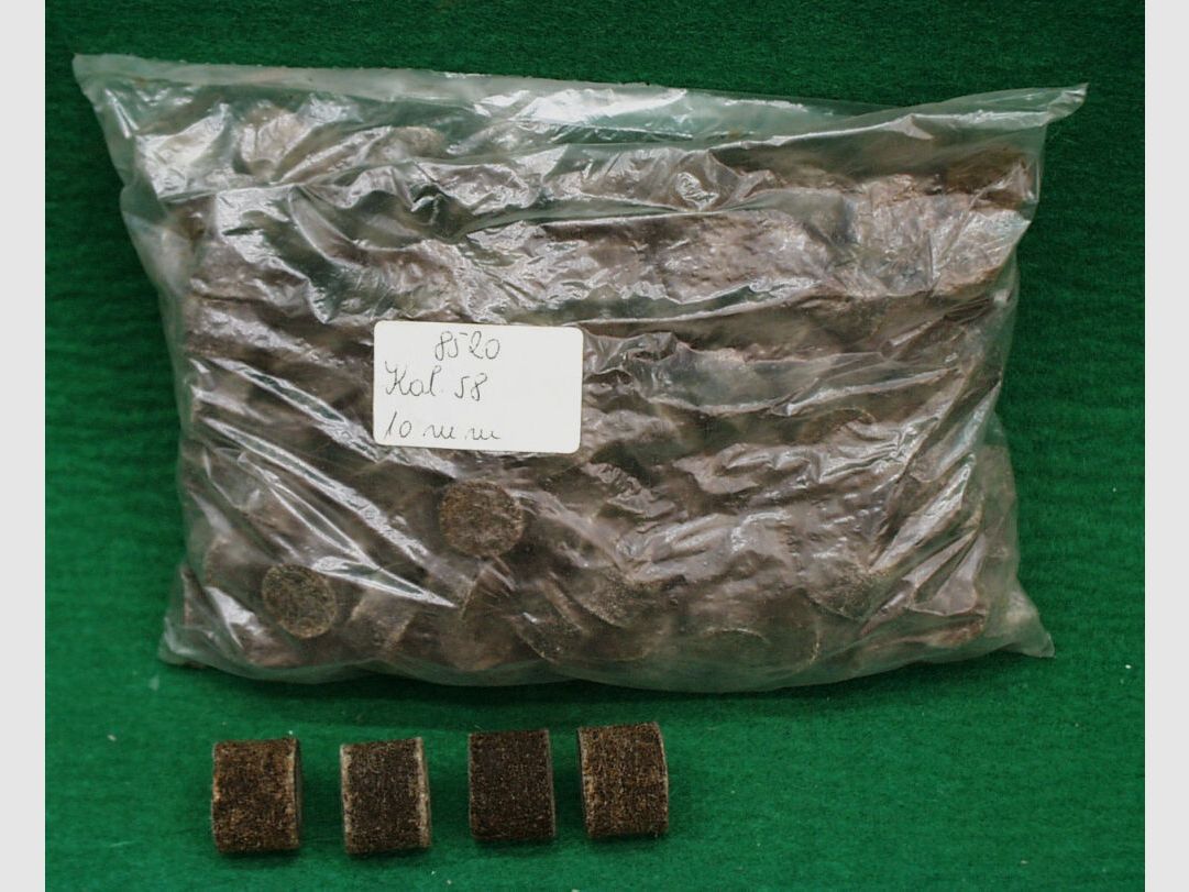 Melchior Hess	 Tappi in feltro rigido grasso Cal.58