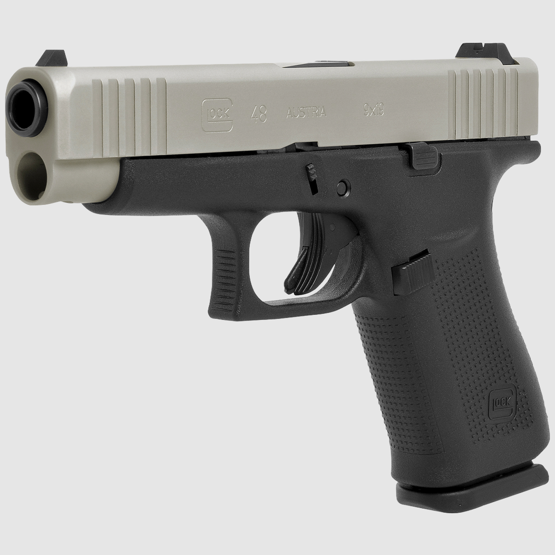 Glock 48 FS Silver Slide – 9mm Para