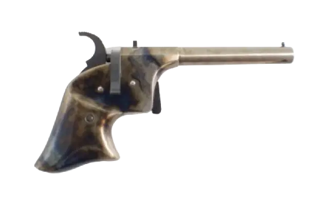 Pedersoli C957 Derringer Rider Durci avec Boîte en Bois, image 2 sur 2