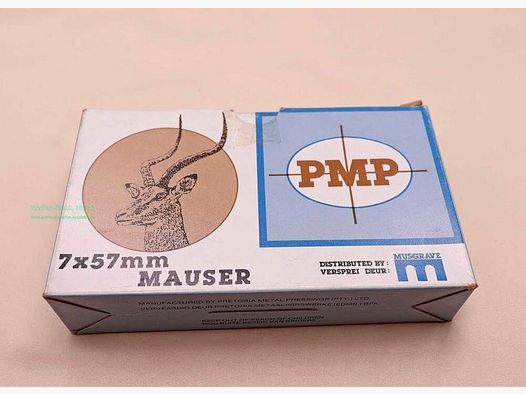PMP Denel - South Africa Rifle Cartridges 7x57 (Mauser)