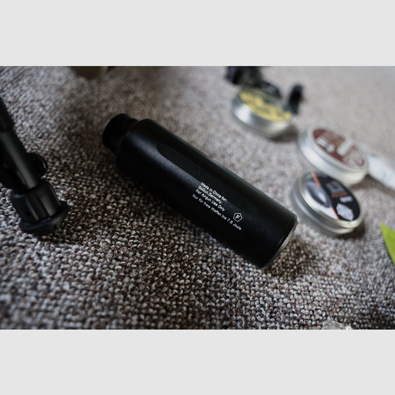 Compleet pakket: AEA HP MAX MK2 + Tanks, Bipod, Geluidsdemper & Munitie (alles ongebruikt)