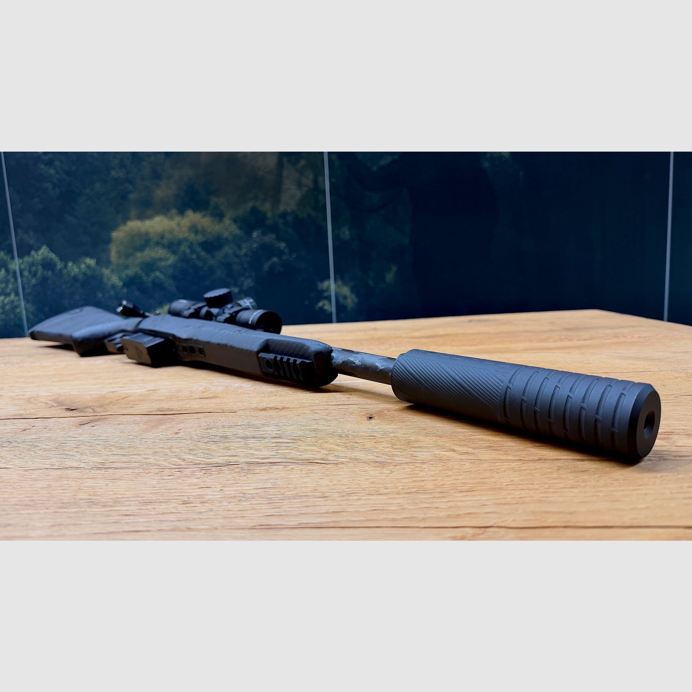Gunwerks Skunkwerks „The Pygmy" / .308 Win. / Carbon / Leupold Mark 5HD / Roedale Ti42 / unique piece