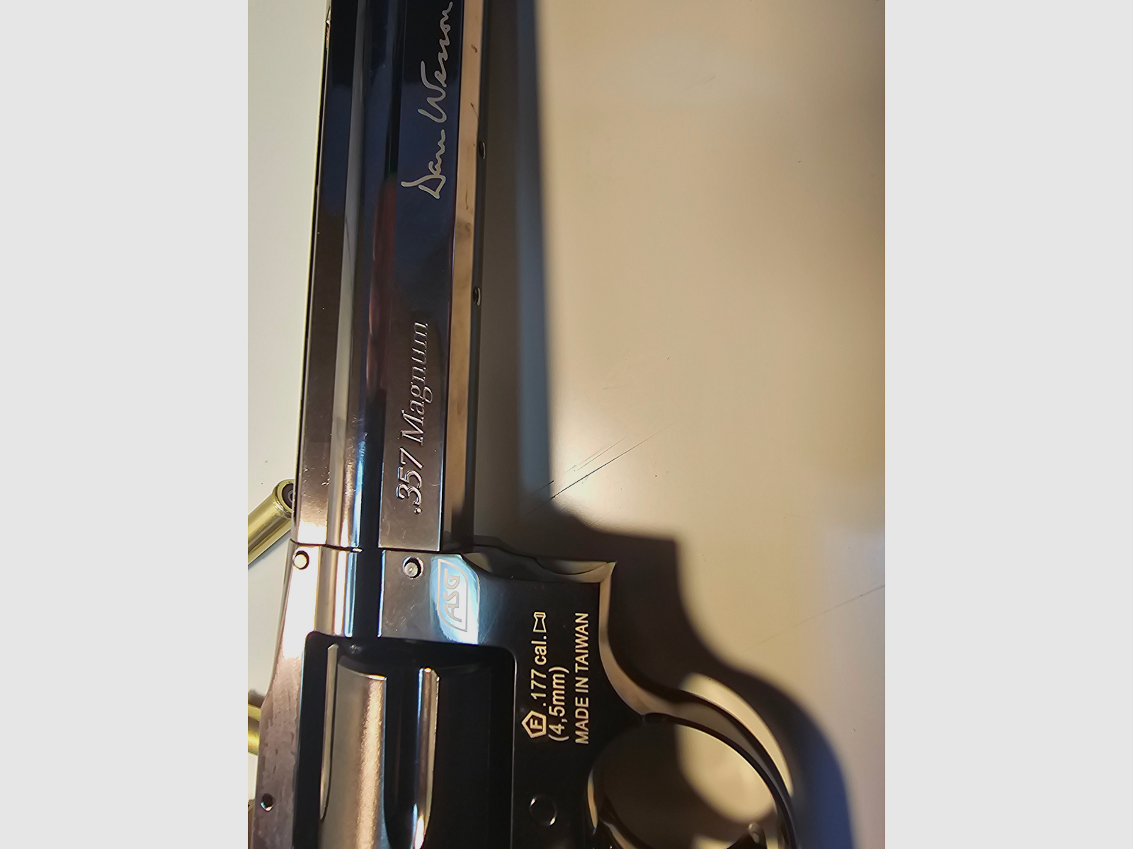 CO2 Revolver ASG Dan Wesson 6" .357 Magnum