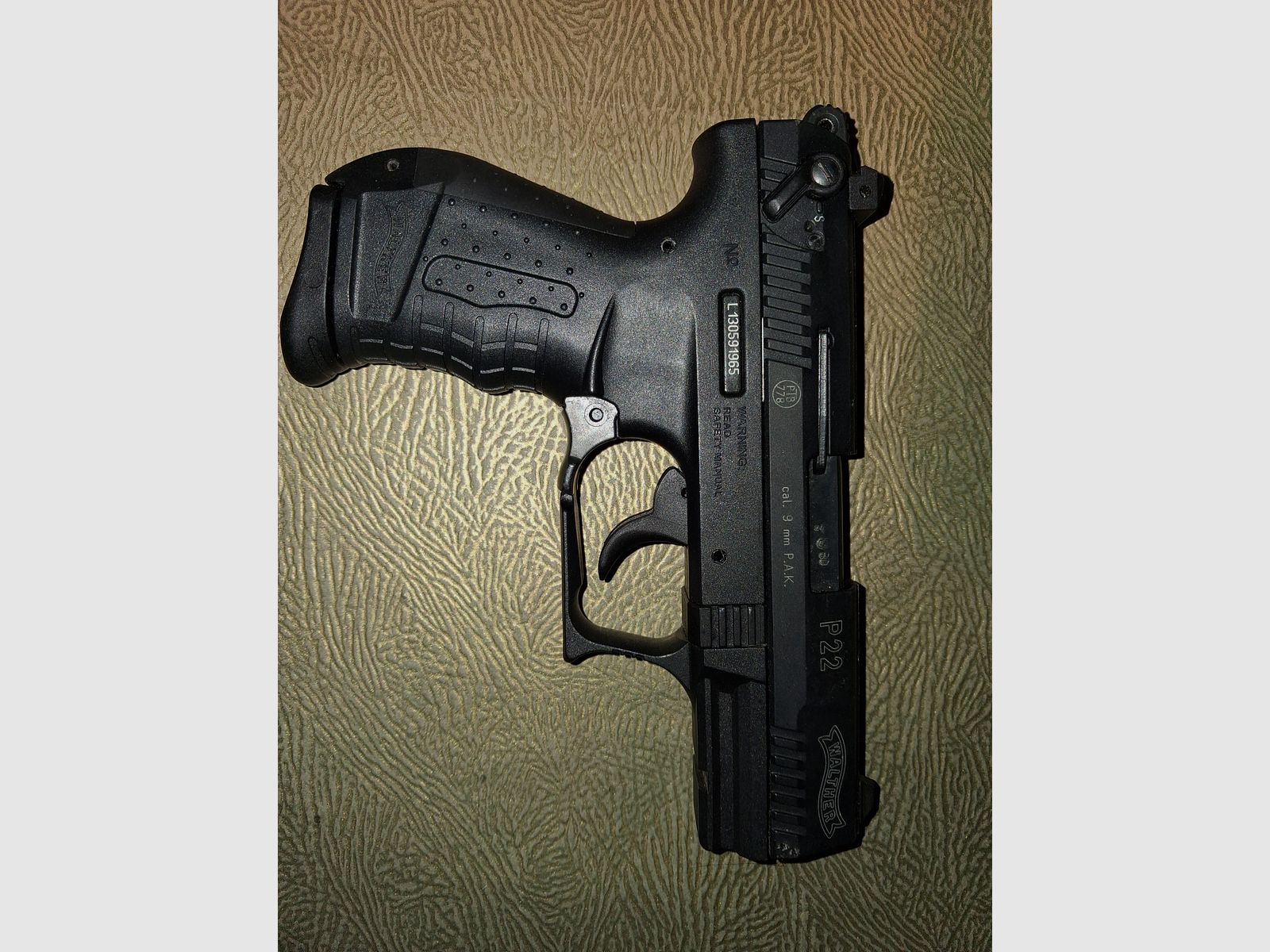 Pistola a salve Walther P 22