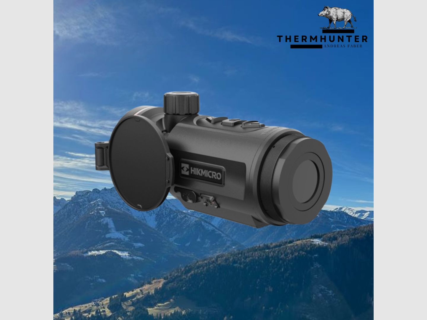 Hikmicro Clip-On Thunder TQ35CL 3.0 Compleetset met adapter -NIEUW-