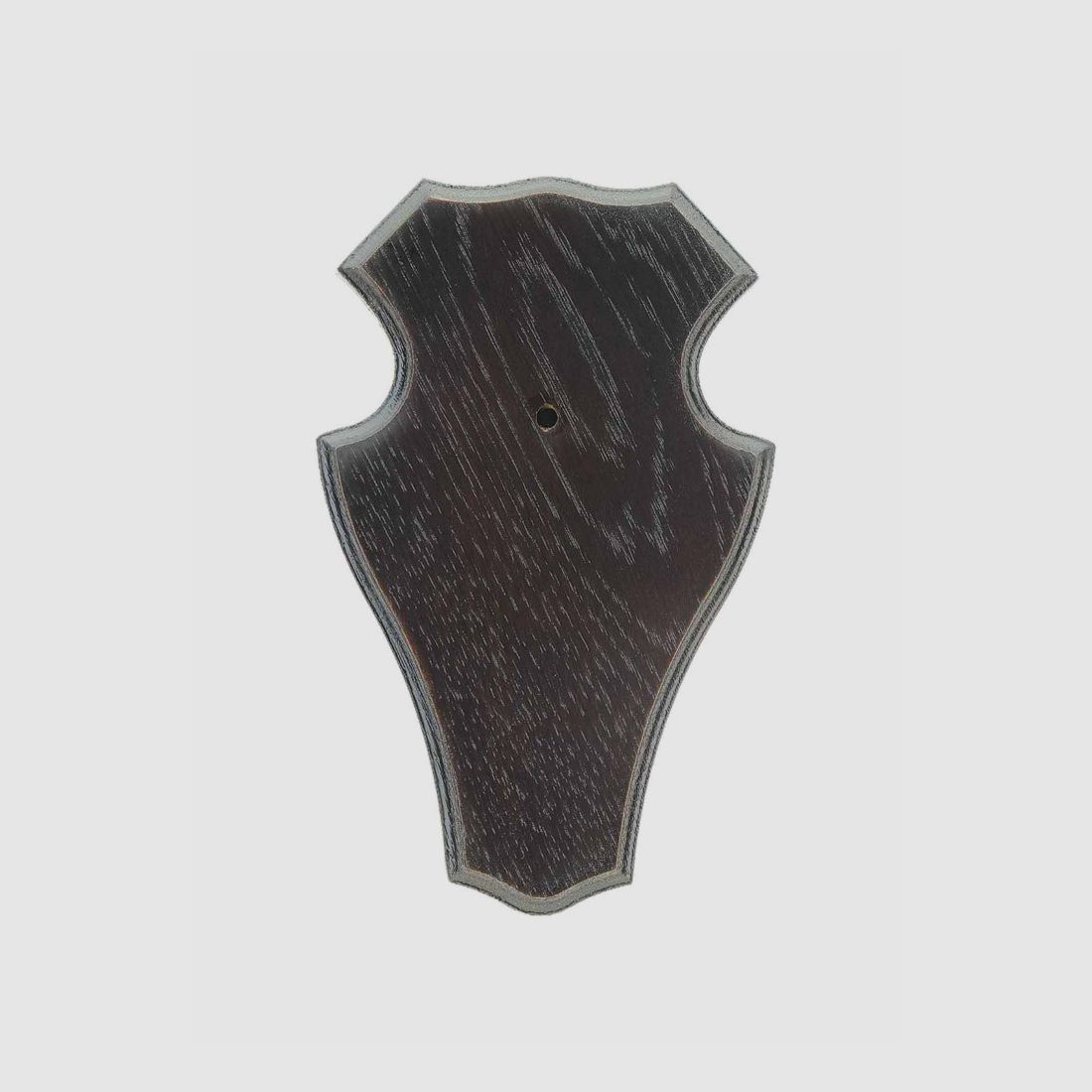 Eurohunt Trophäenplatte Reh Dunkel Eiche 22x13 cm - Set von 5 mit Kunststoffclips, Bild 2 von 4
