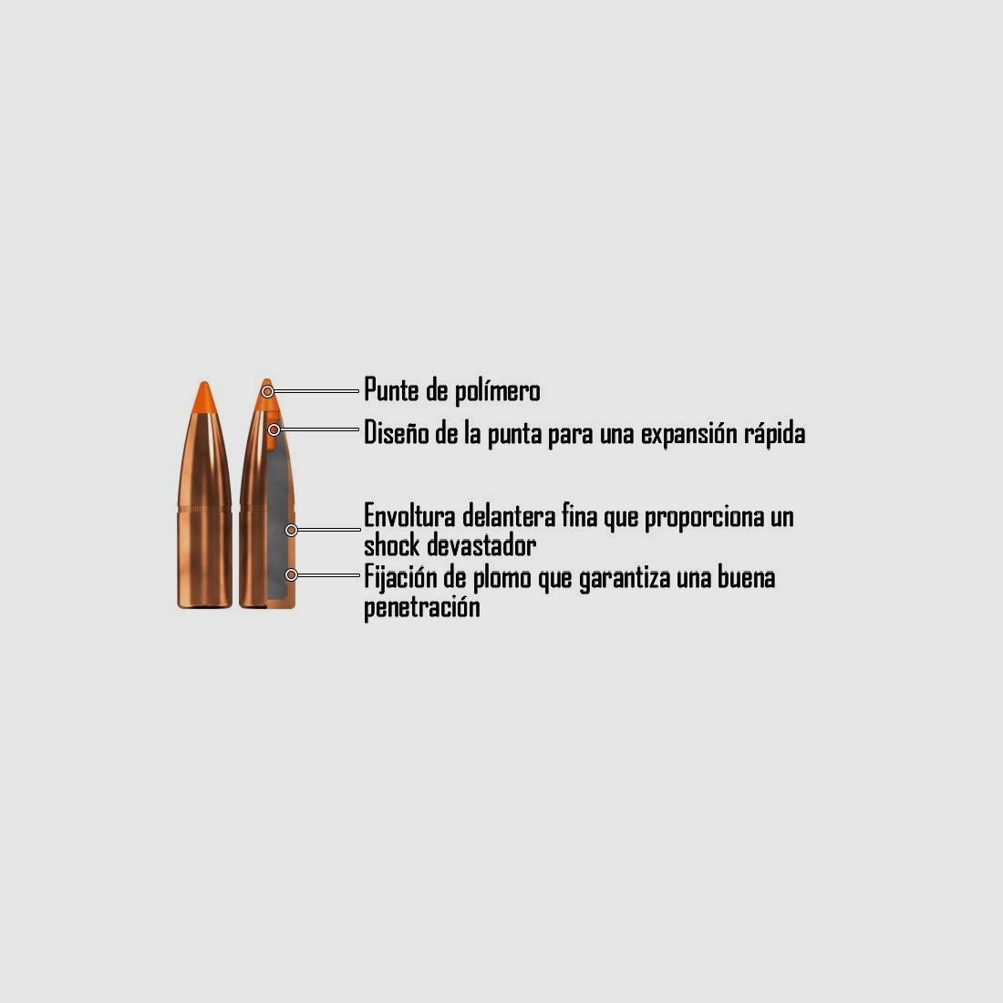 Norma Tipstrike Munition Kal.270WSM 140gr, Bild 3 von 3