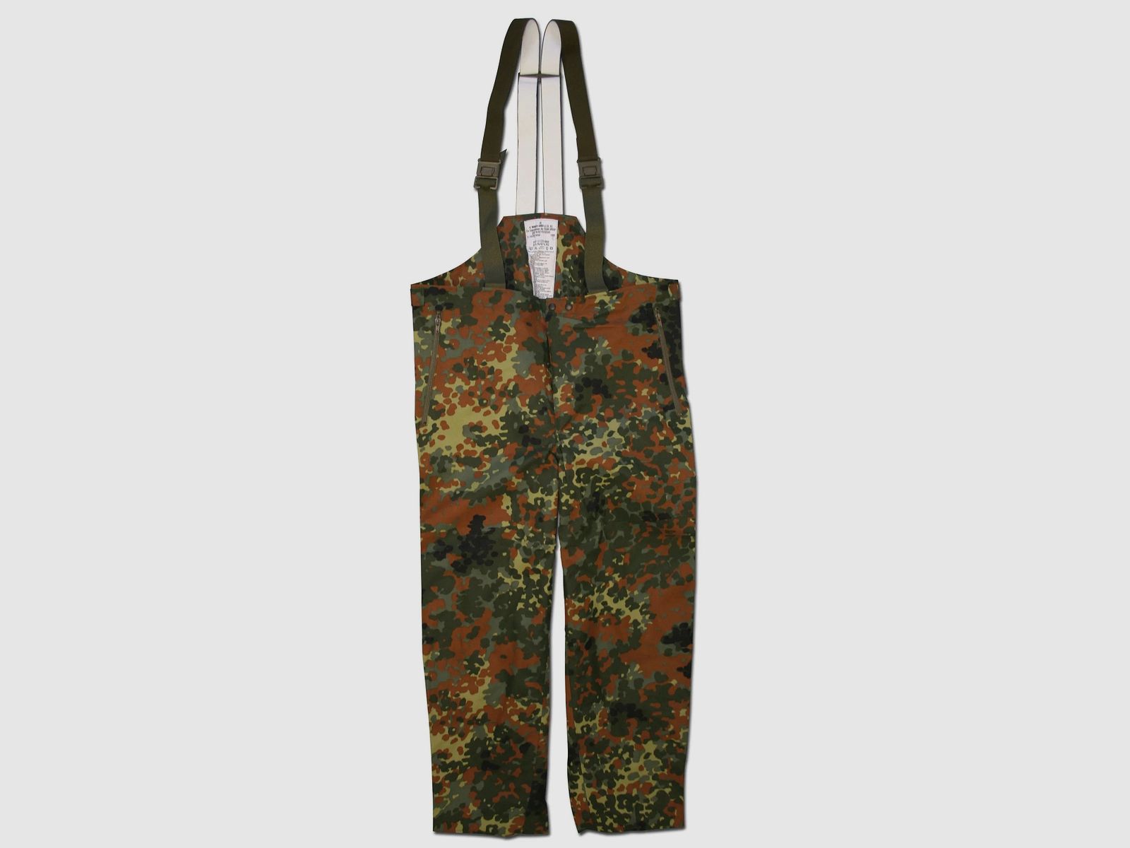 Mil-Tec BW Nässeschutzhose flecktarn neu