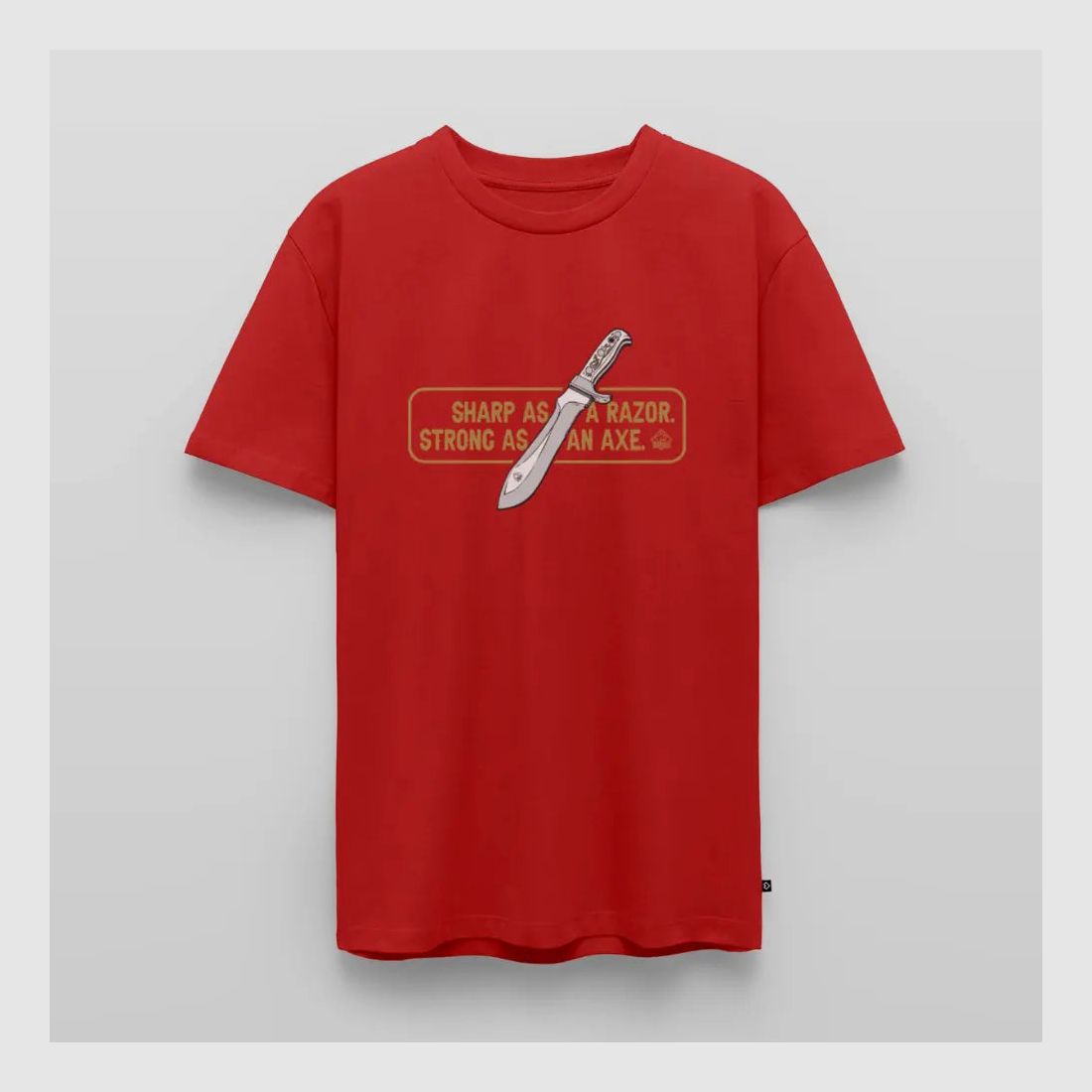 PUMA Men´s Premium T-Shirt "White Hunter Sharp & Strong"