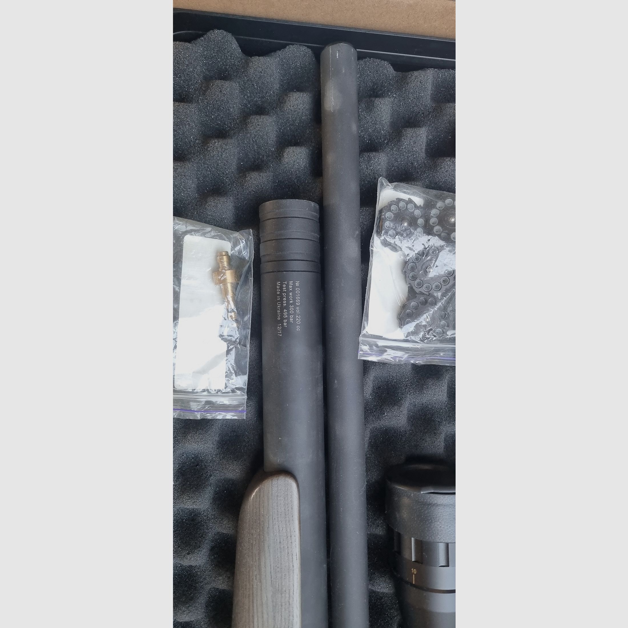 Reserviert Zbroia Kozak Pressluftgewehr Bullpulp mit  4 Magazinen, Pumpe usw