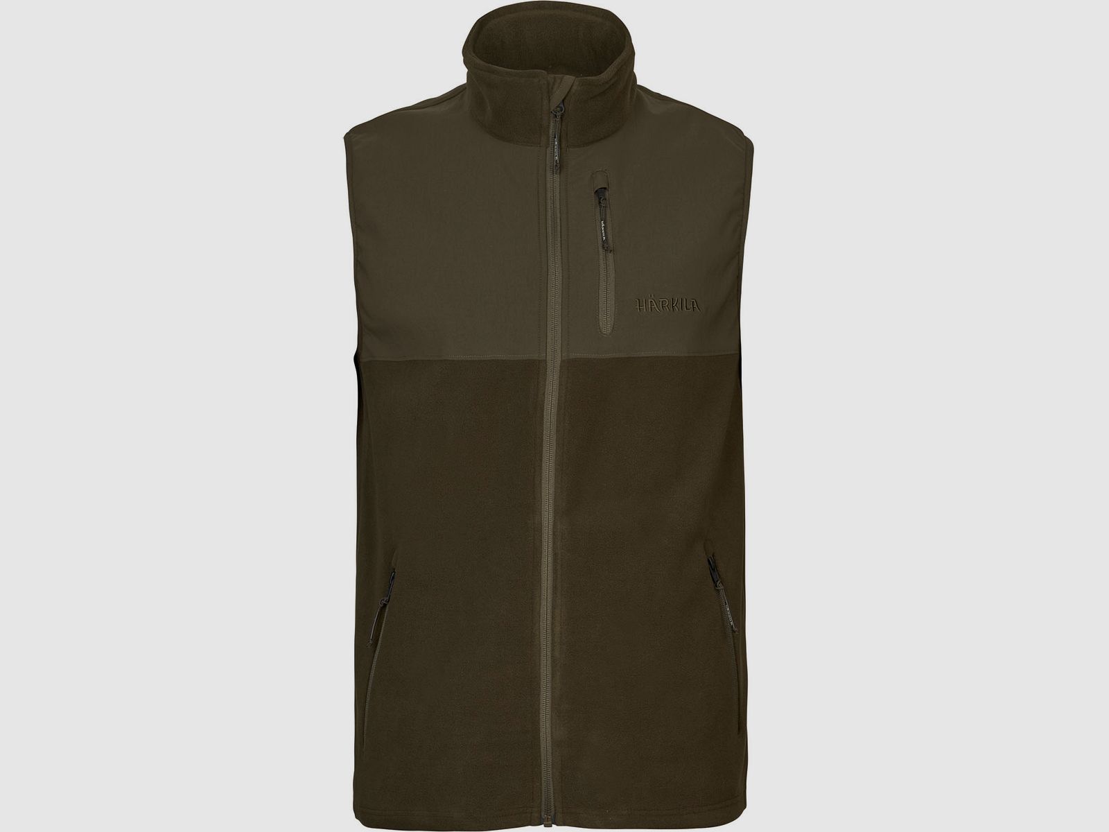 Härkila Fleeceweste Fjell Hunting Green/ Willow Green
