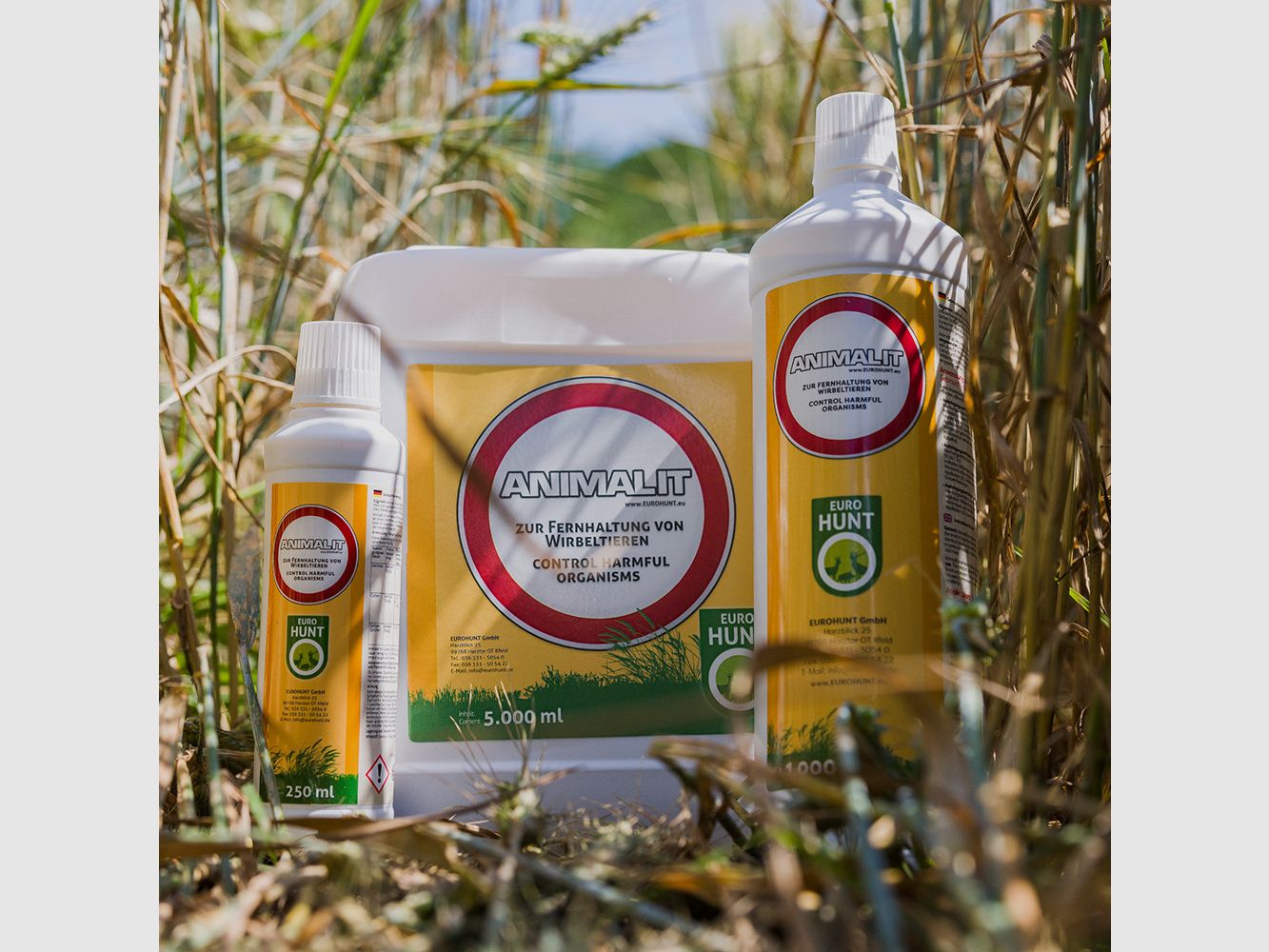 EUROHUNT Animalit Game Repellent Liquid 250 ml - Natural Protection All Year Round, image 8 of 8