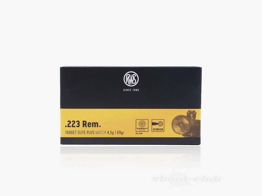RWS Target Elite Plus 69grs 20St .223Rem