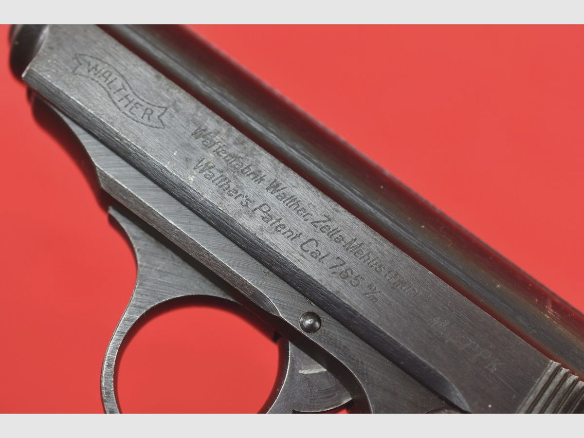 #8055 PISTOLET WALTHER PPK, ROK 1942, POLICJA, Kal. 7,65 Br., zdjęcie 12 z 23