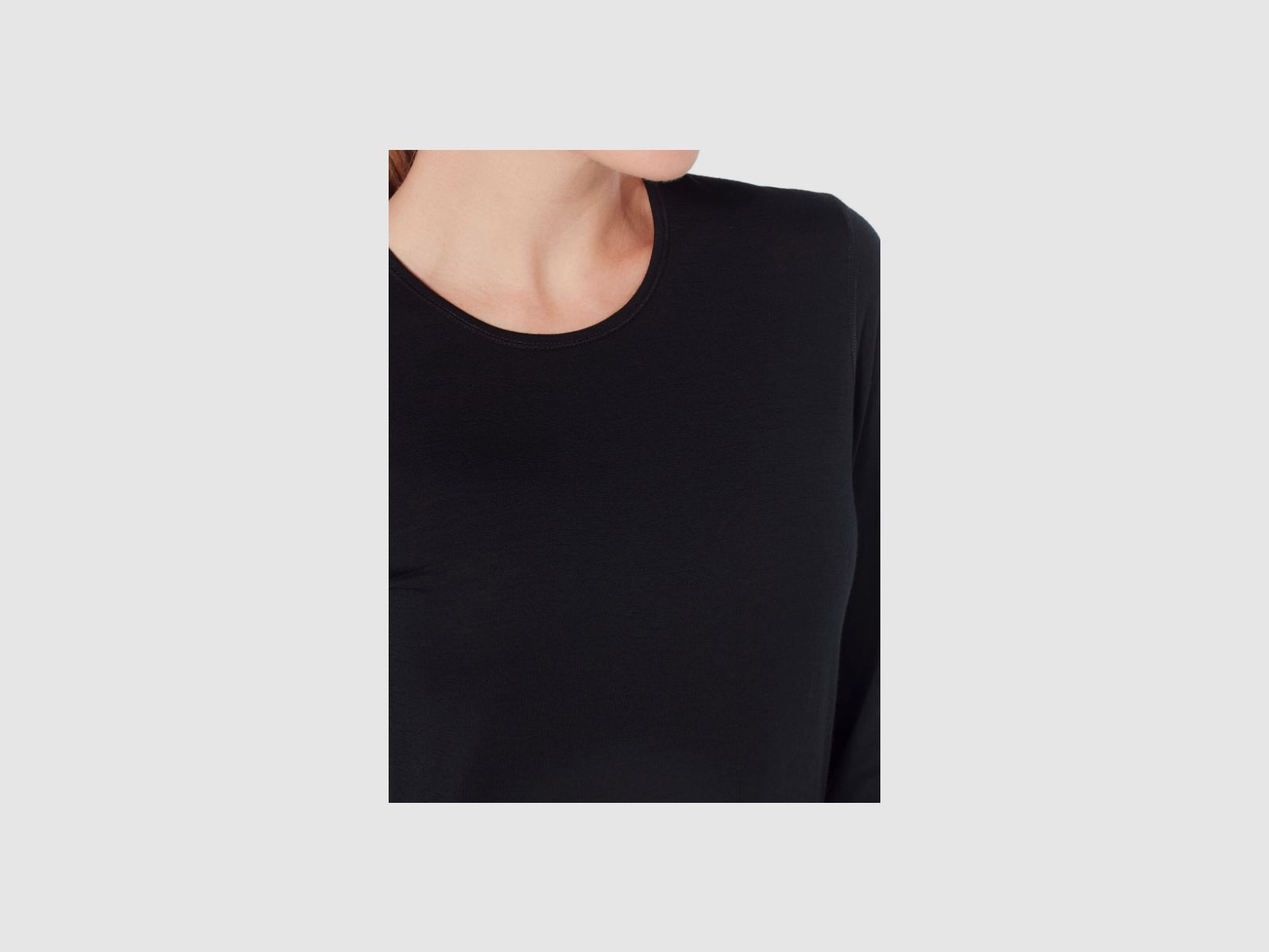ICEBREAKER - Merino 200 Oasis Long Sleeve Crewe Damen Black