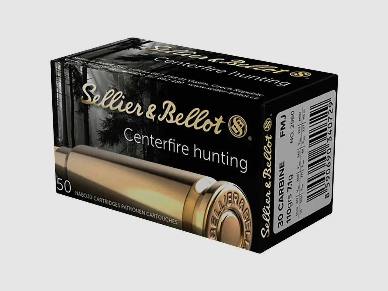 Sellier & Bellot .30 Carbine VM 110grs / 7.1g