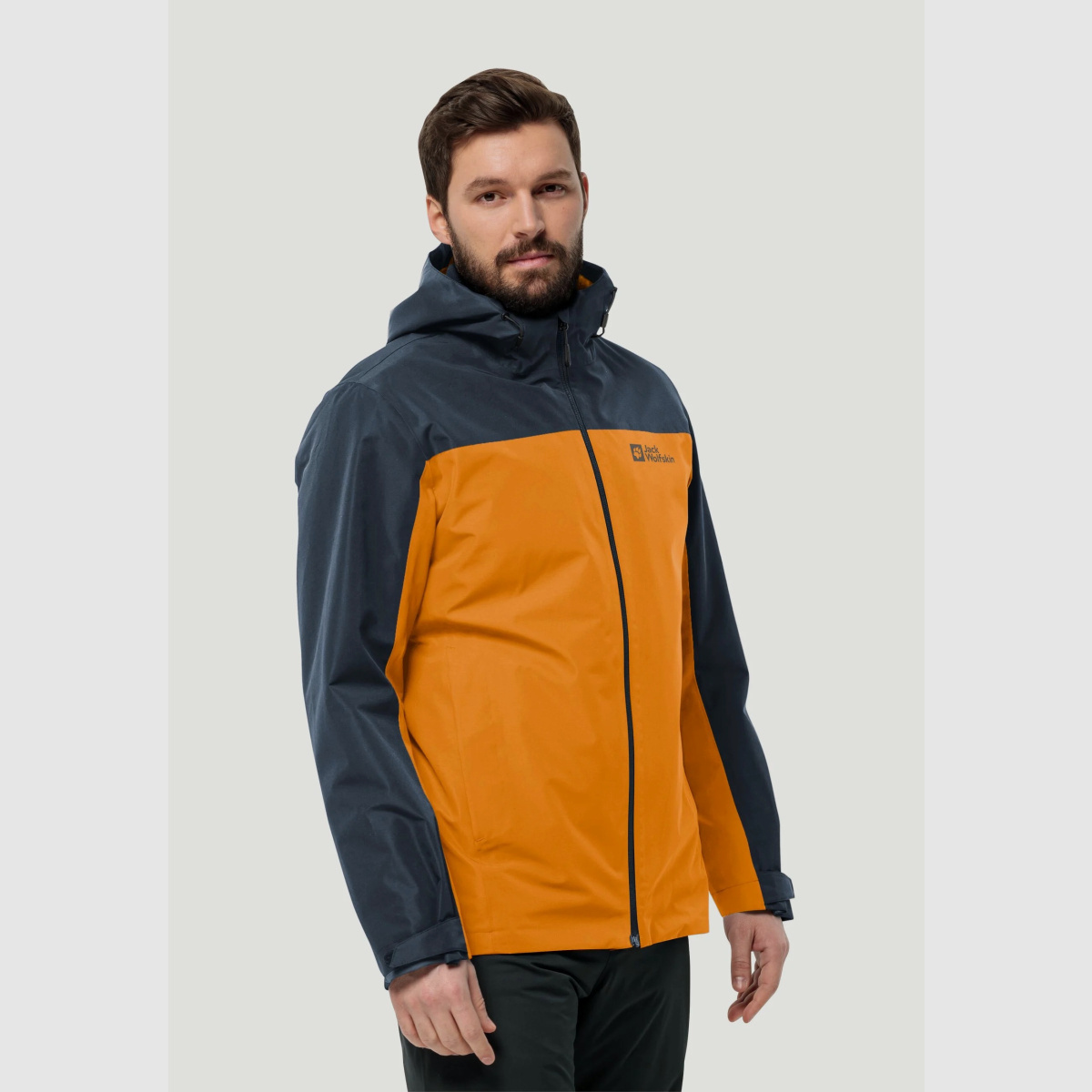 JACK WOLFSKIN Taubenberg 3en1 Jkt M Safflower