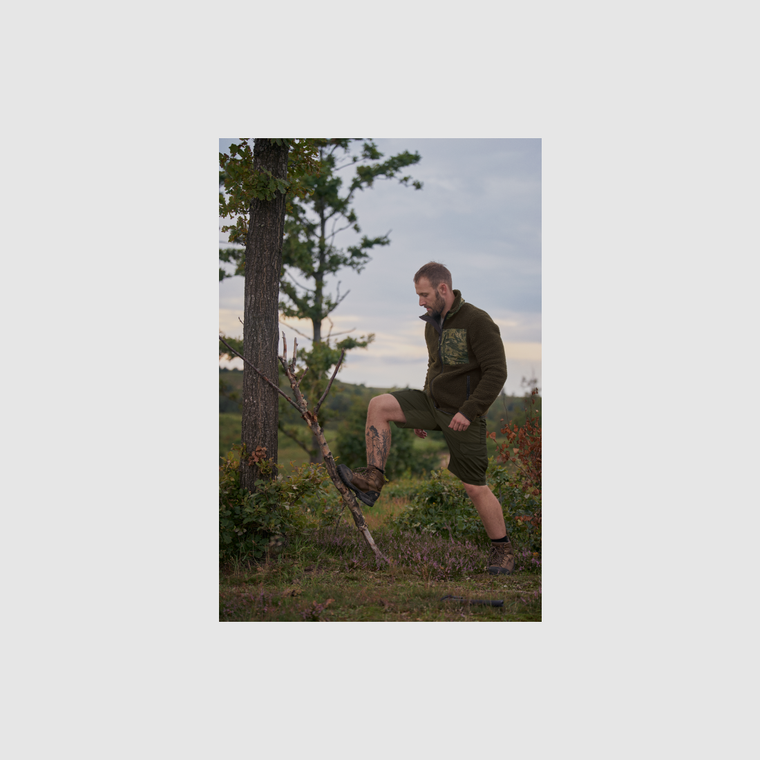 Seeland korte broek – Elm Light Pine/Grizzly bruin, afbeelding 5 van 6