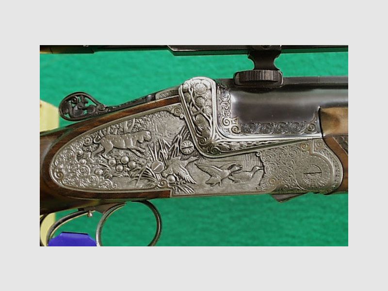 Borovnik Ferlach double-barreled rifle