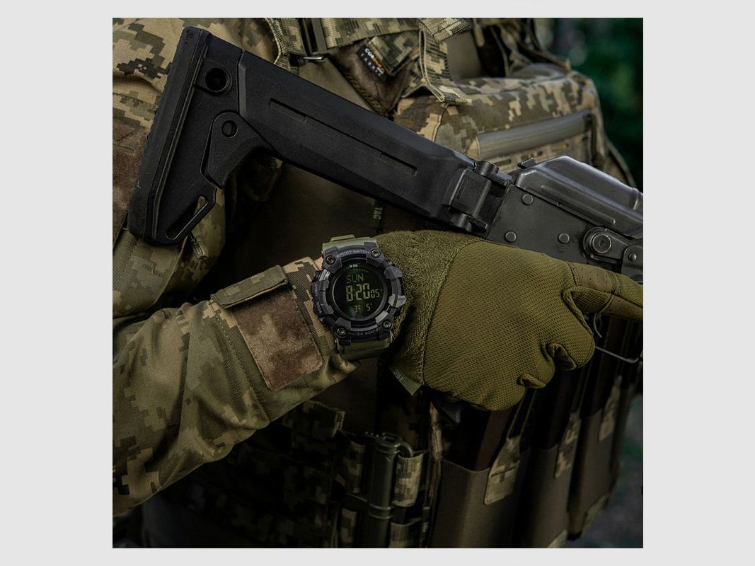 UHR – M-TAC – TAKTISCHE UHR 2037 | Oliv, Bild 5 von 8