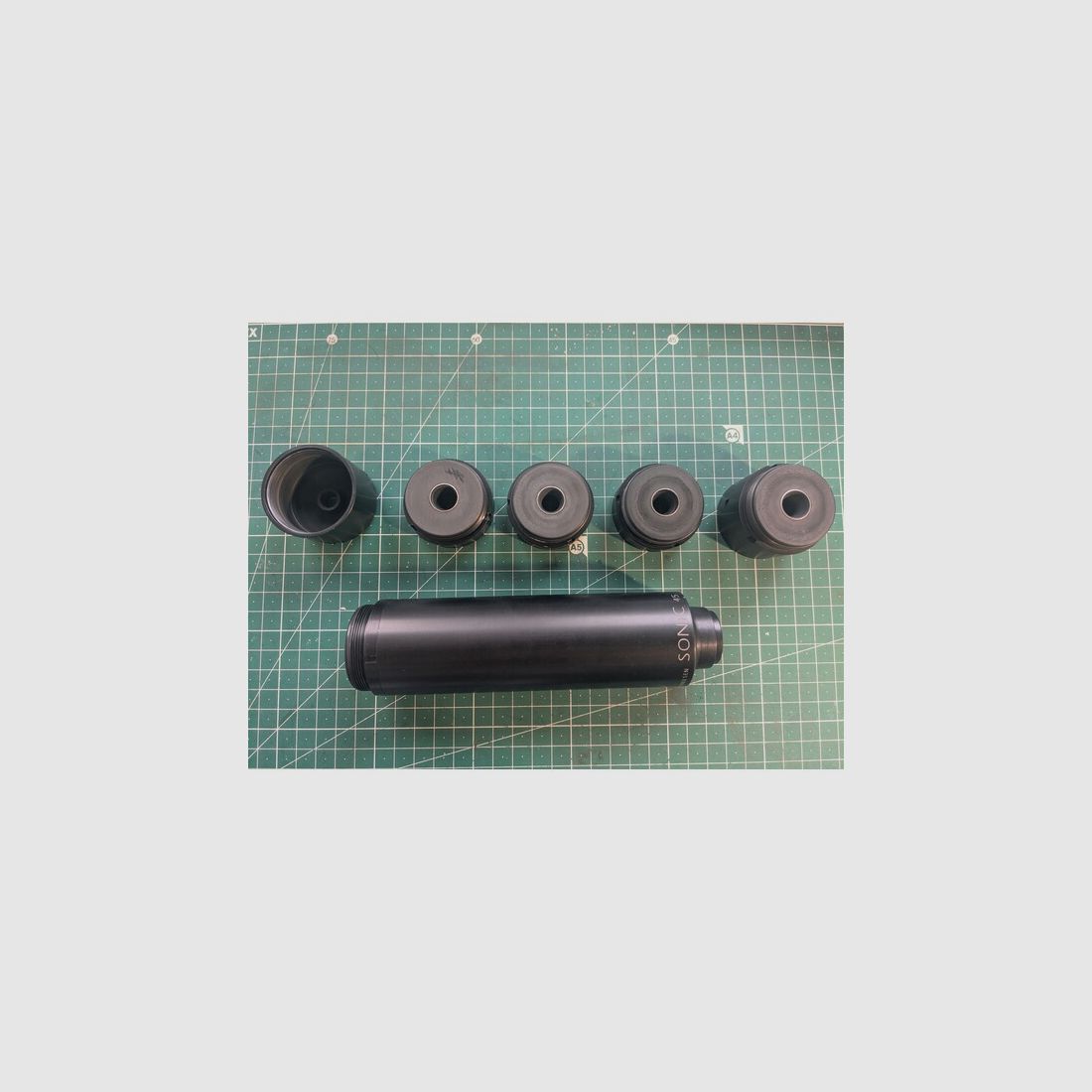 Nielsen Sonic 45 Schalldämpfer, .308 Win, .30-06 Spring, .300 Blackout
