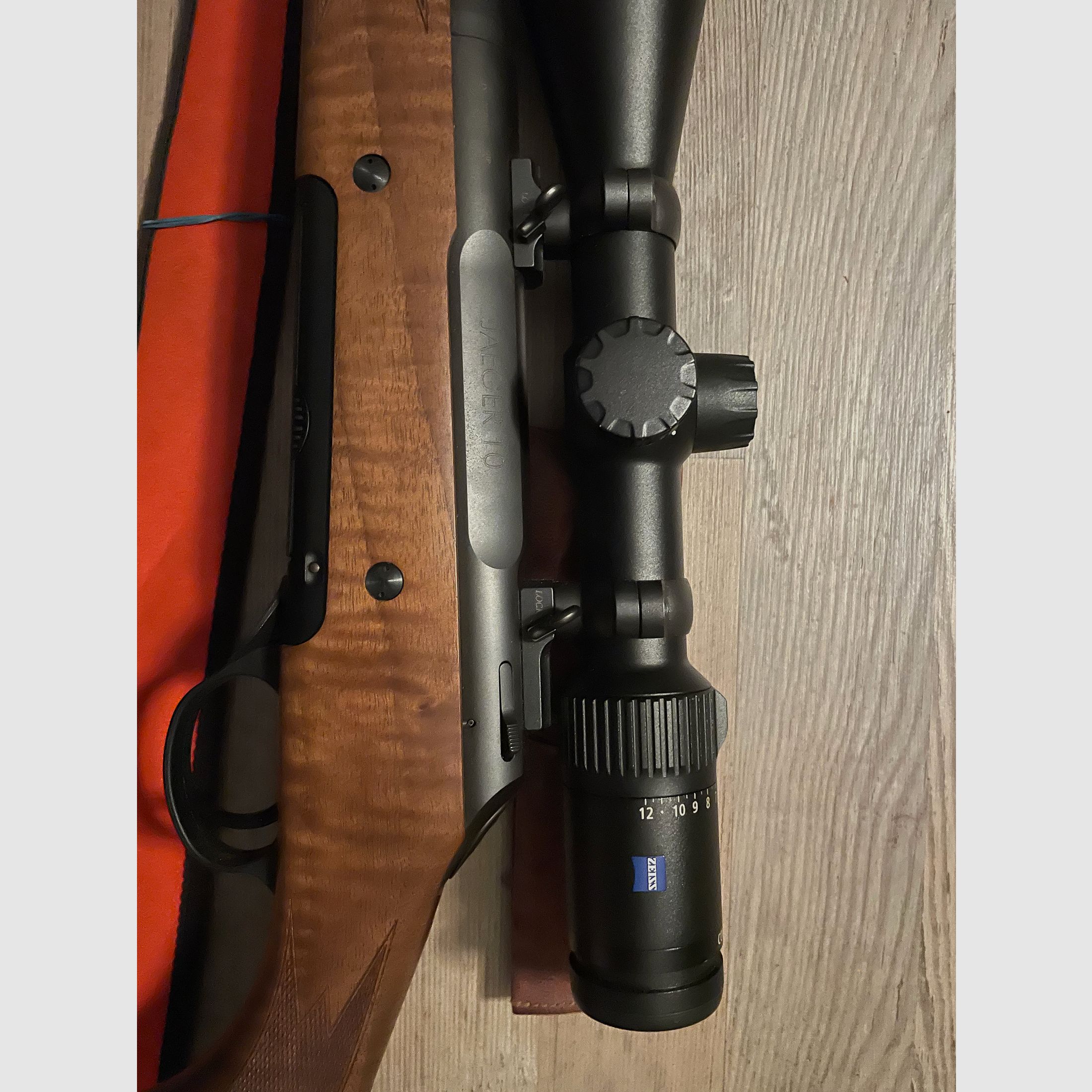 Haenel Jaeger 10 .308 Win, Zeiss Conquest V4 3-12 x 56 LP