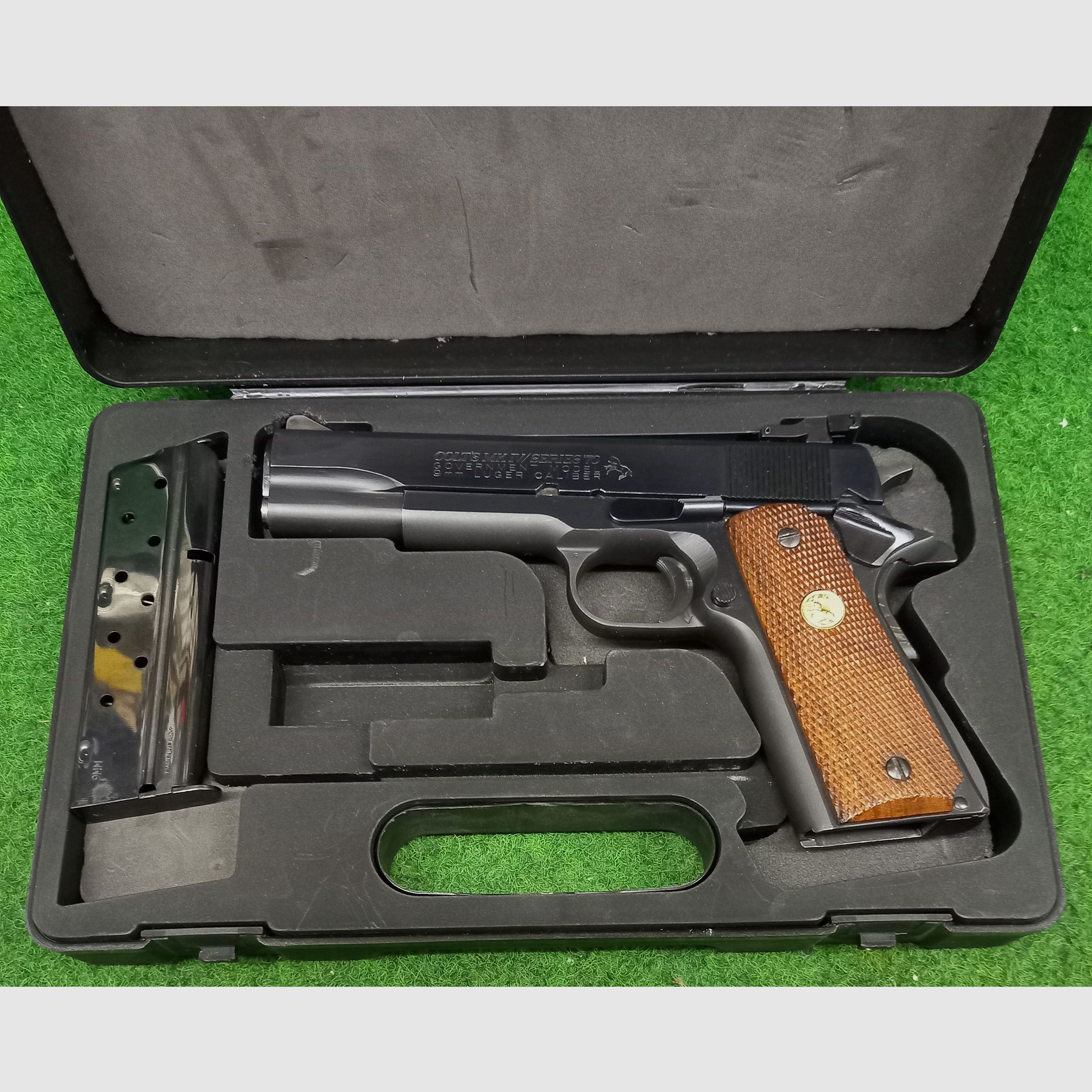 Colt Government MK IV Series 70 pistol caliber 9mm Luger