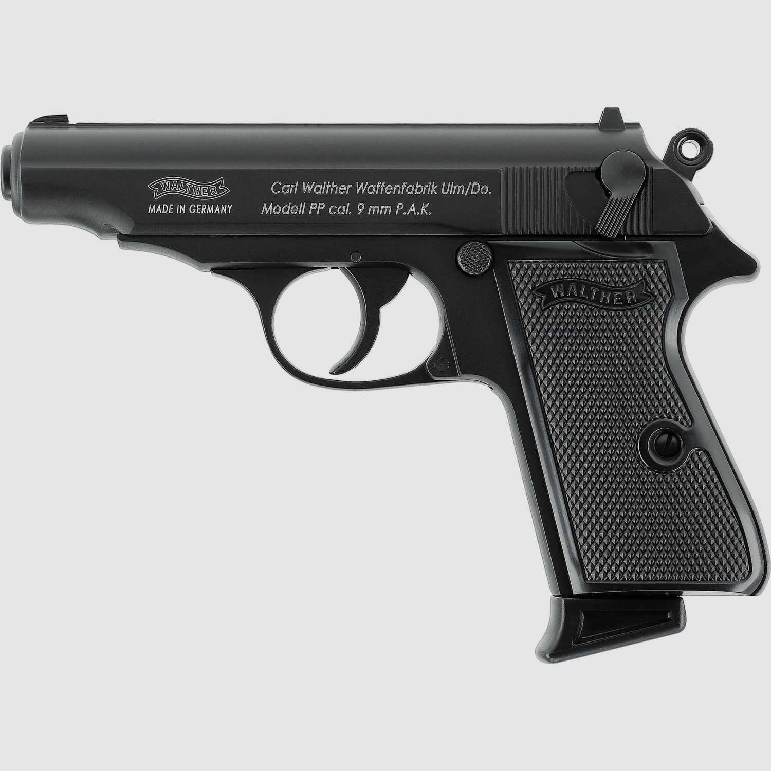 Walther PP Schreckschusswaffe 9mm brüniert