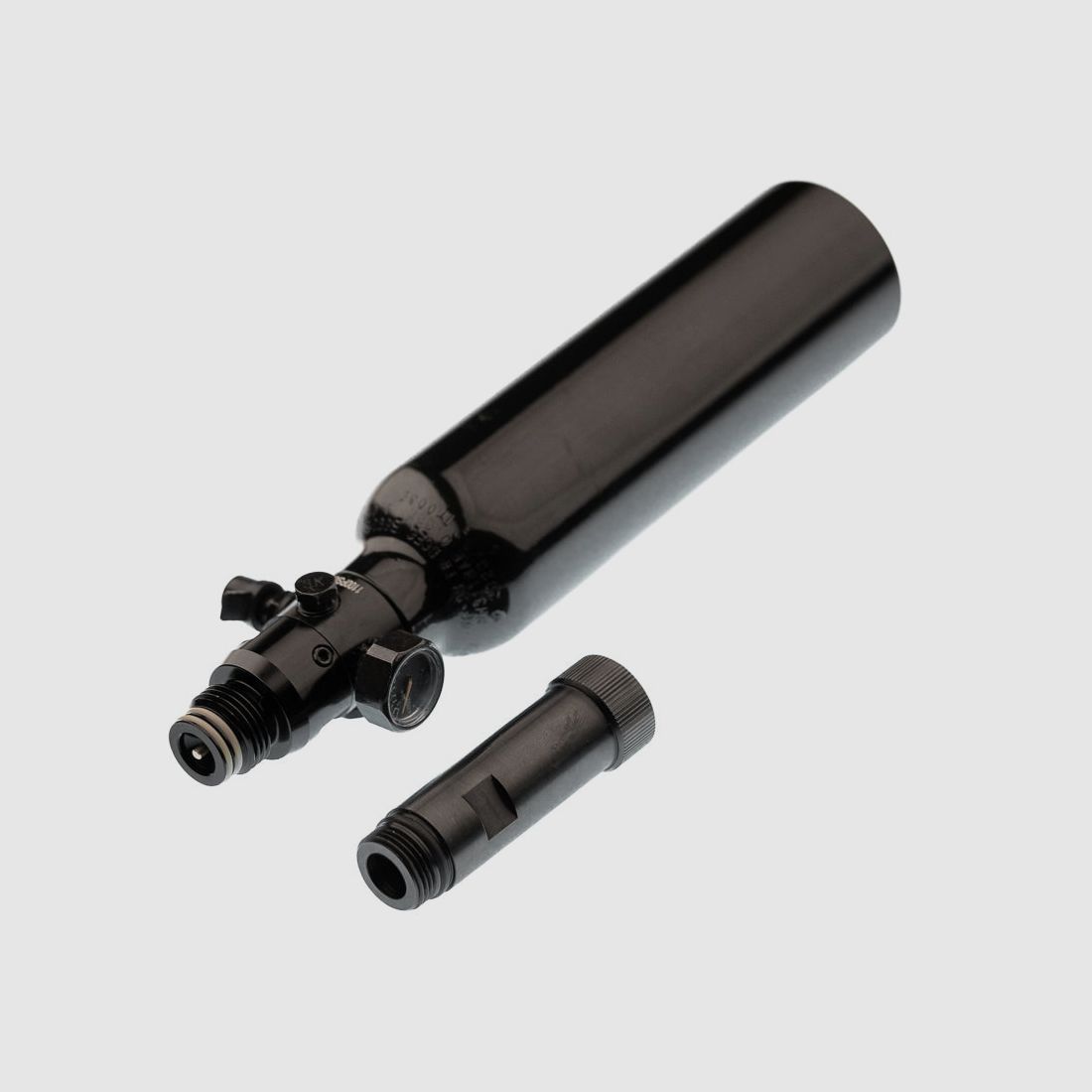 KOMBI | 0,2 LITER HPA Flasche 1100 PSI + Remote Line Adapter extra long | HDR50 | HDP50 | HDS68 | HDX68 | HDB68 | HDR68