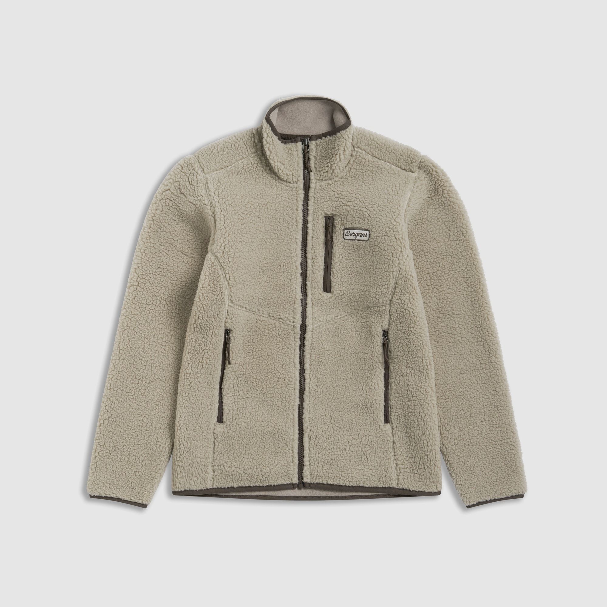 Bergans Lunnan Pile Fleece Jacket Femme Coastal Sand S