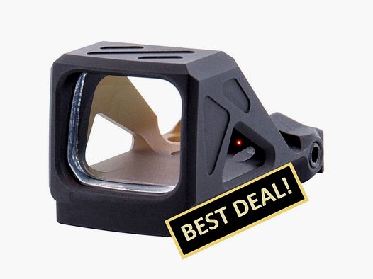 Shield Rotpunktvisier RMSsc Schwarz - 4 MOA Dot