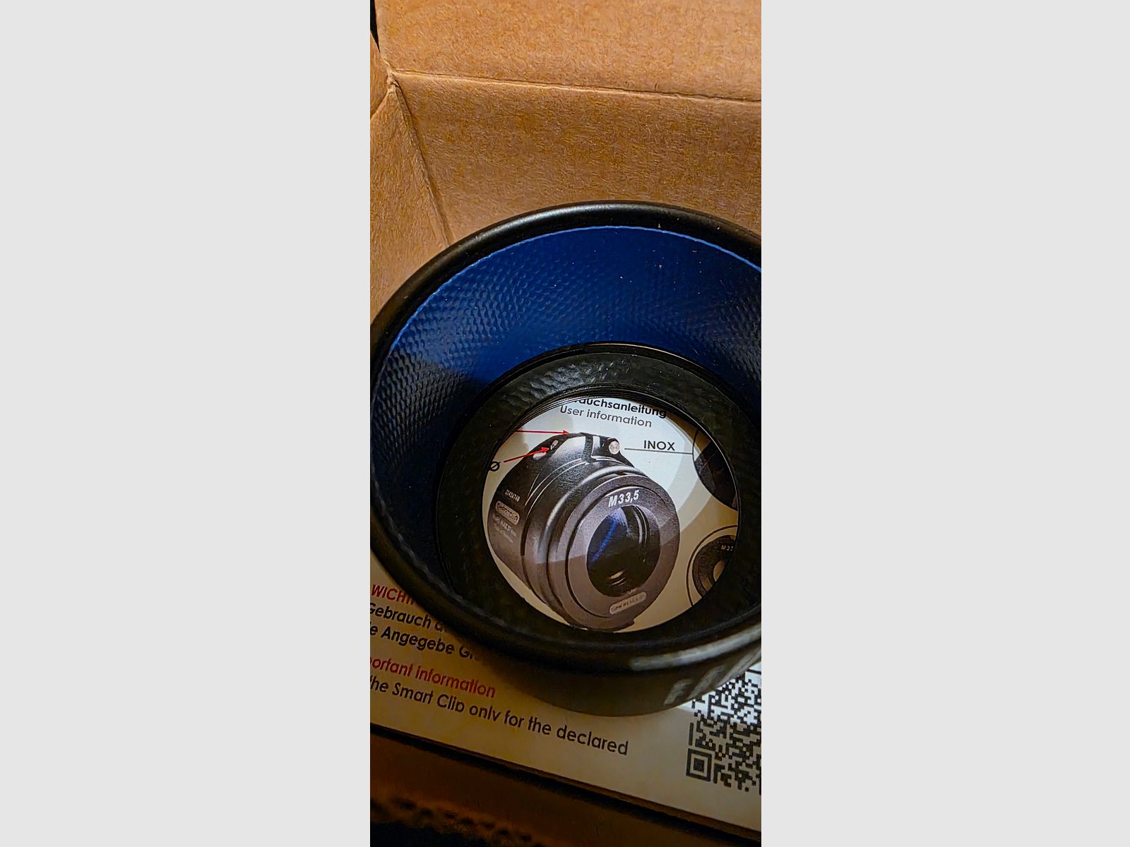 SMARTCLIP AS Adattatore 58mm