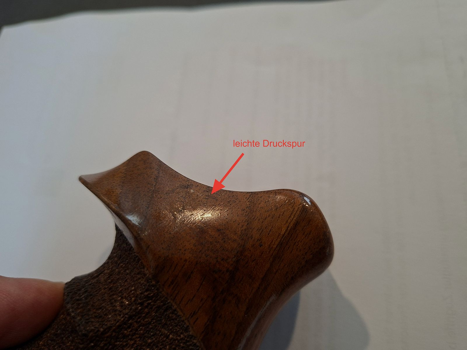 Linkshänder Revolvergriff Fa. Nill für Smith & Wesson K/L-Rahmen Square-Butt