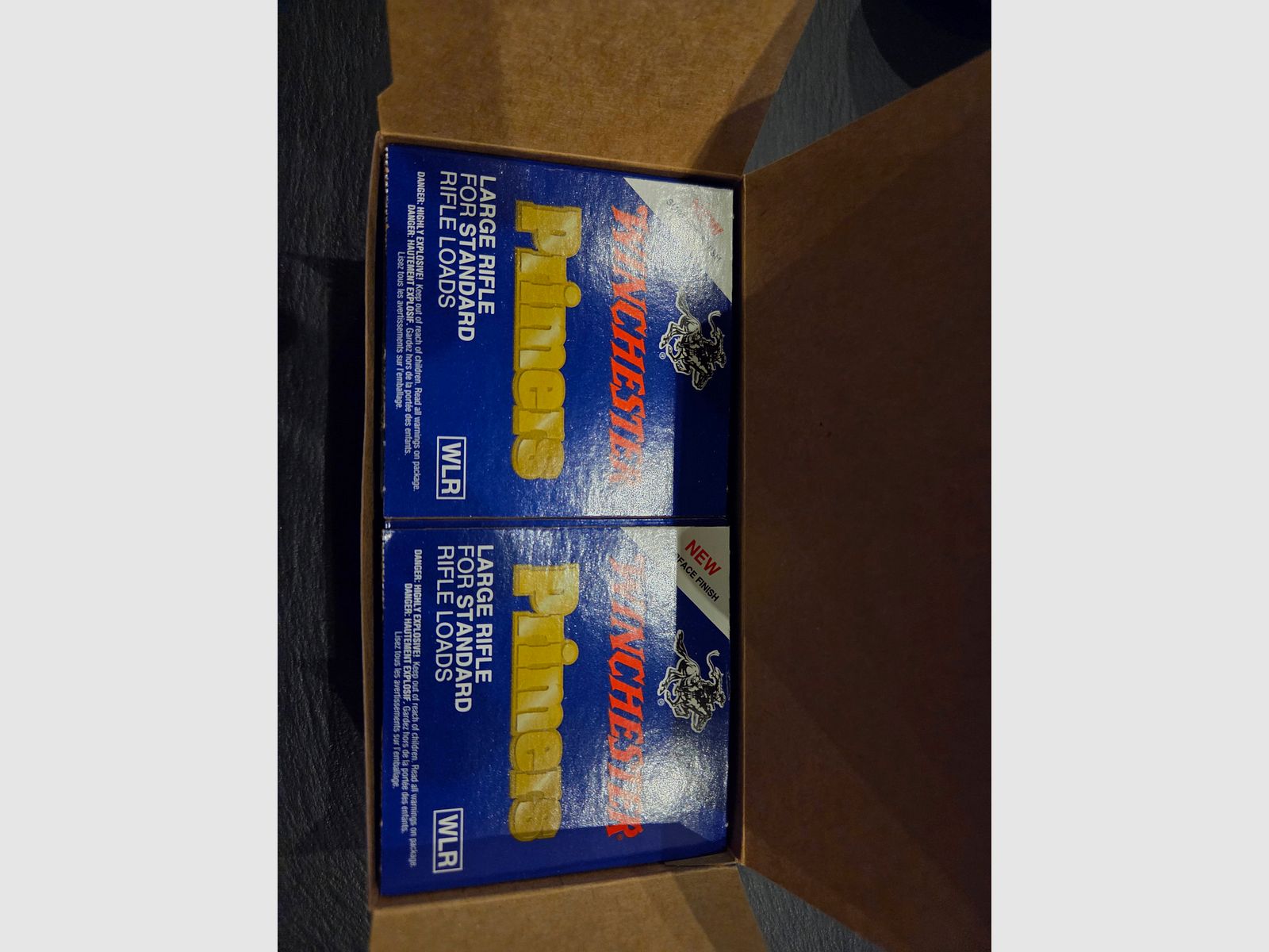 Winchester amorces WLR grandes RIFLE 5000 pcs