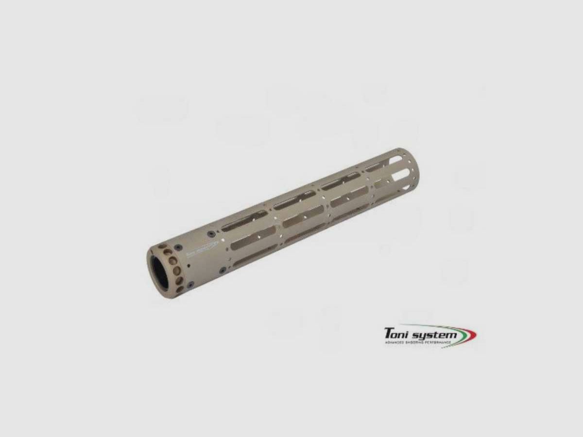 TONI SYSTEM RHK4 Osłony 4 sloty, Długość 306mm, Średnica 60mm dla HK MR223, Kolor: Czarny