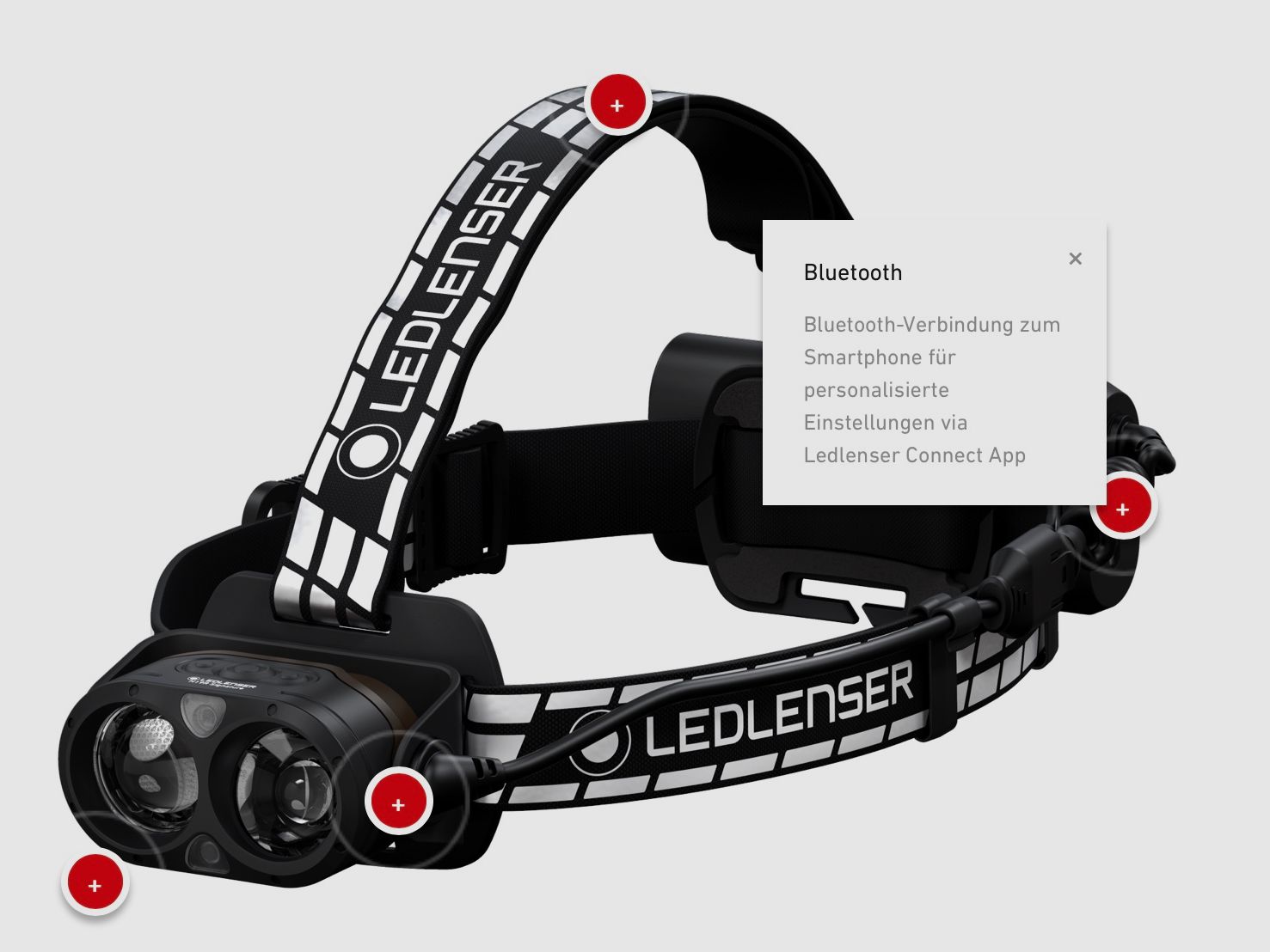 Ledlenser 502198 H19R Signature Kopflampe 4000 Lumen 330 m Reichweite