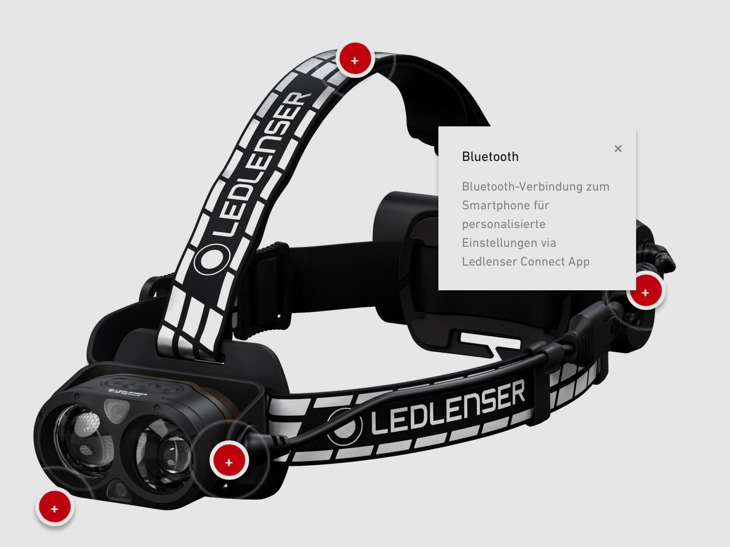 Ledlenser 502198 H19R Signature Kopflampe 4000 Lumen 330 m Reichweite
