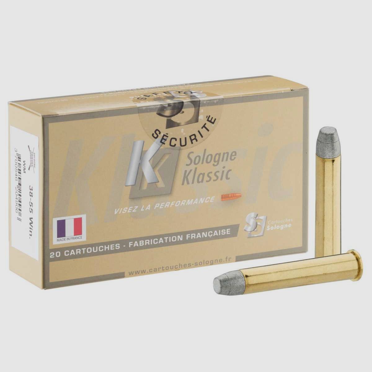 Sologne .38-55 Win Cowboy Action Shooting Płaski Nos 255 gr / 16,5 g - Sologne .38-55 Win FN 255 gr / 16,5 g, zdjęcie 4 z 10