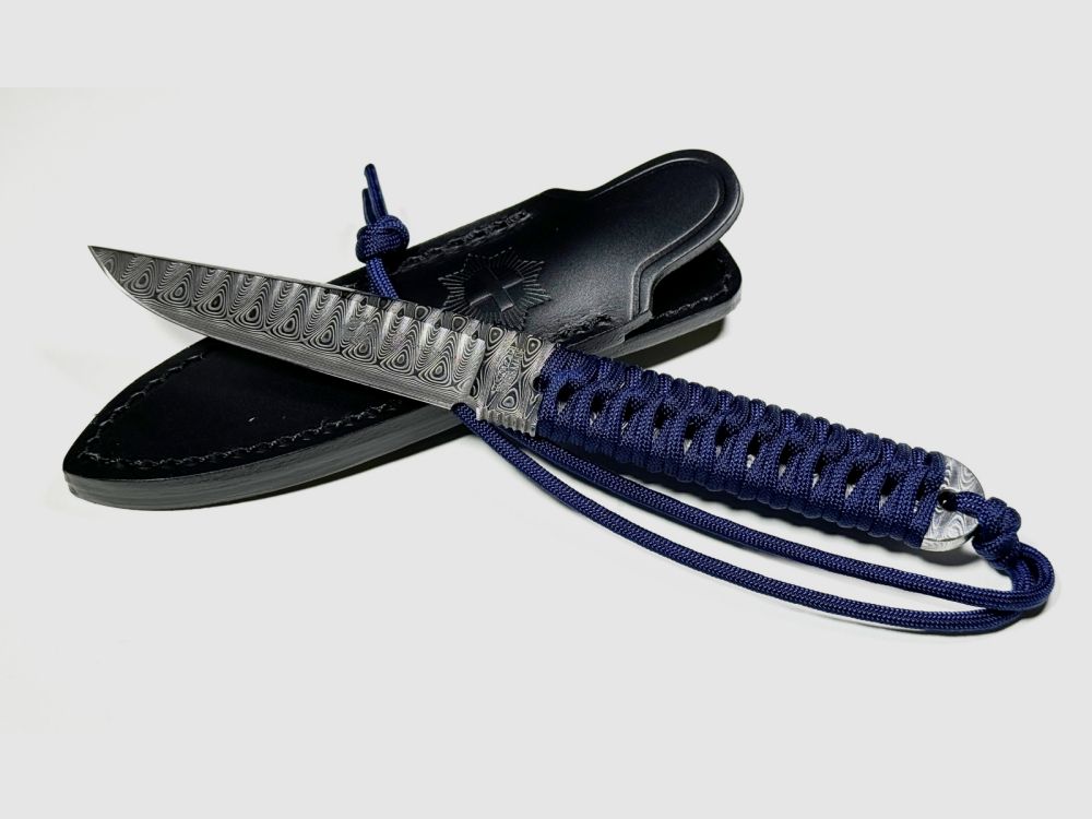SWISS BORDER GUARD KNIFE MODEL 22 DAMAST, afbeelding 3 van 3