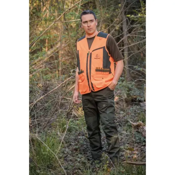 Gilet de Chasse Resistant Treeland Orange, image 7 sur 8