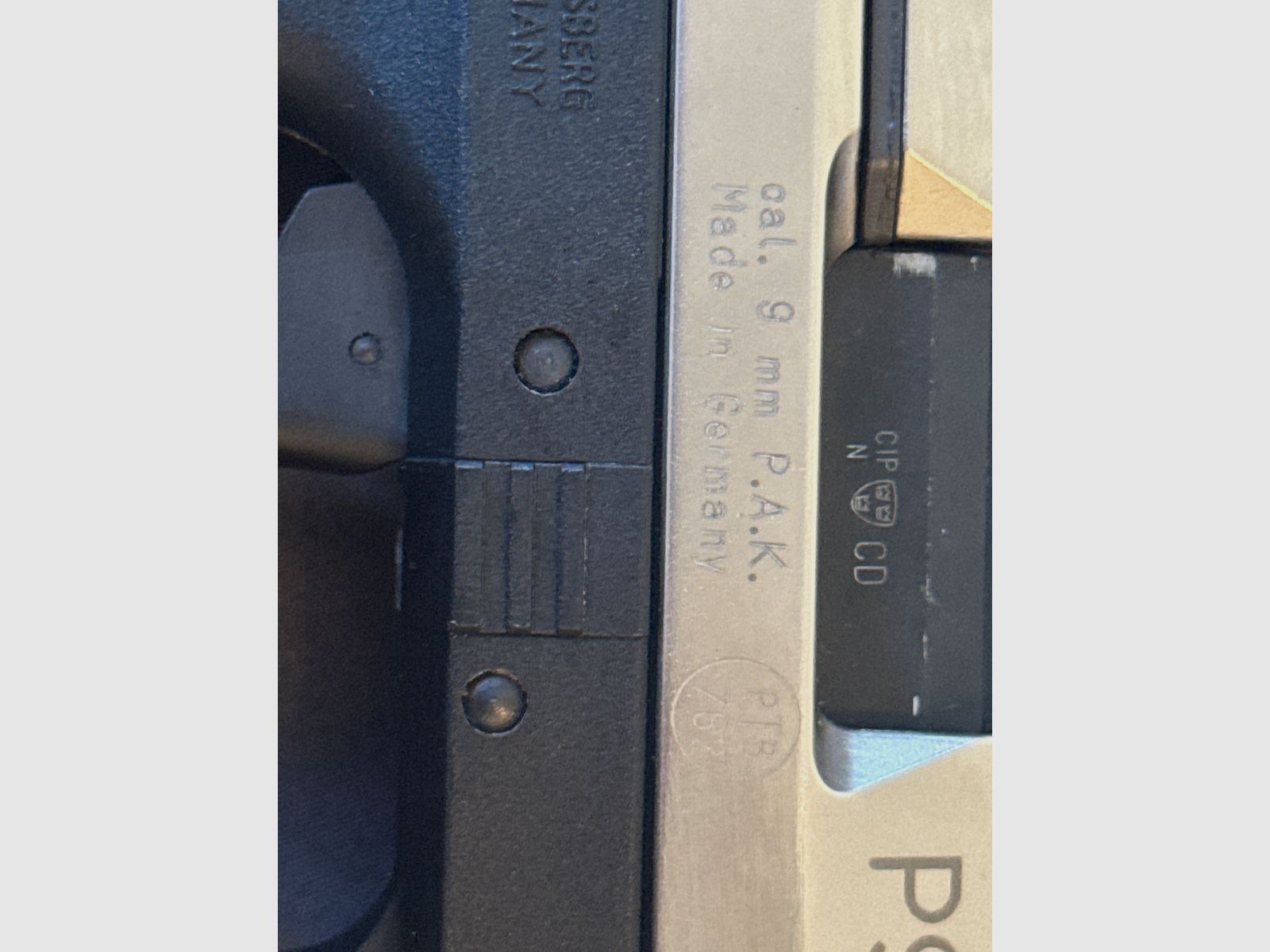 P99 Bicolor Schreckschuss P.A.K